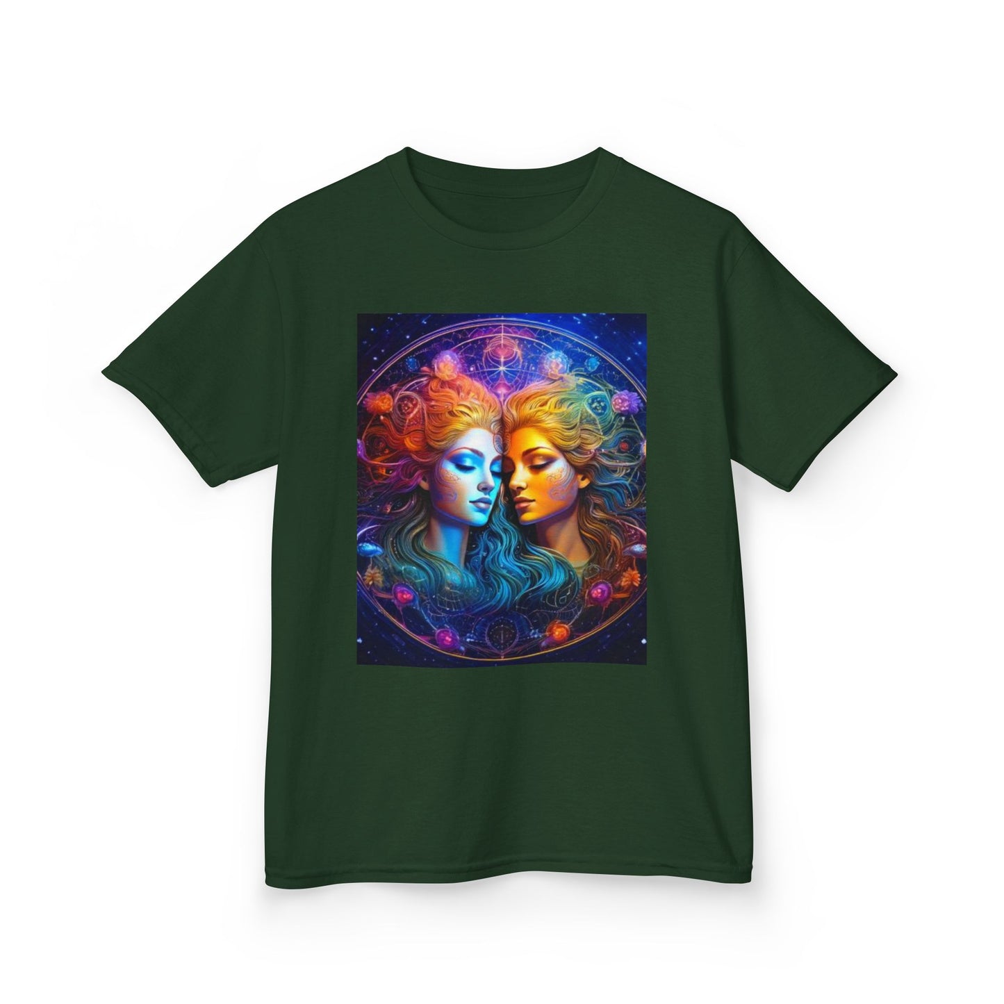 Gemini Horoscope Kids Tee - Cosmic Zodiac T-Shirt for Astrology Lovers, Birthday Gift, Everyday Wear, Reference Guide, Unique Design