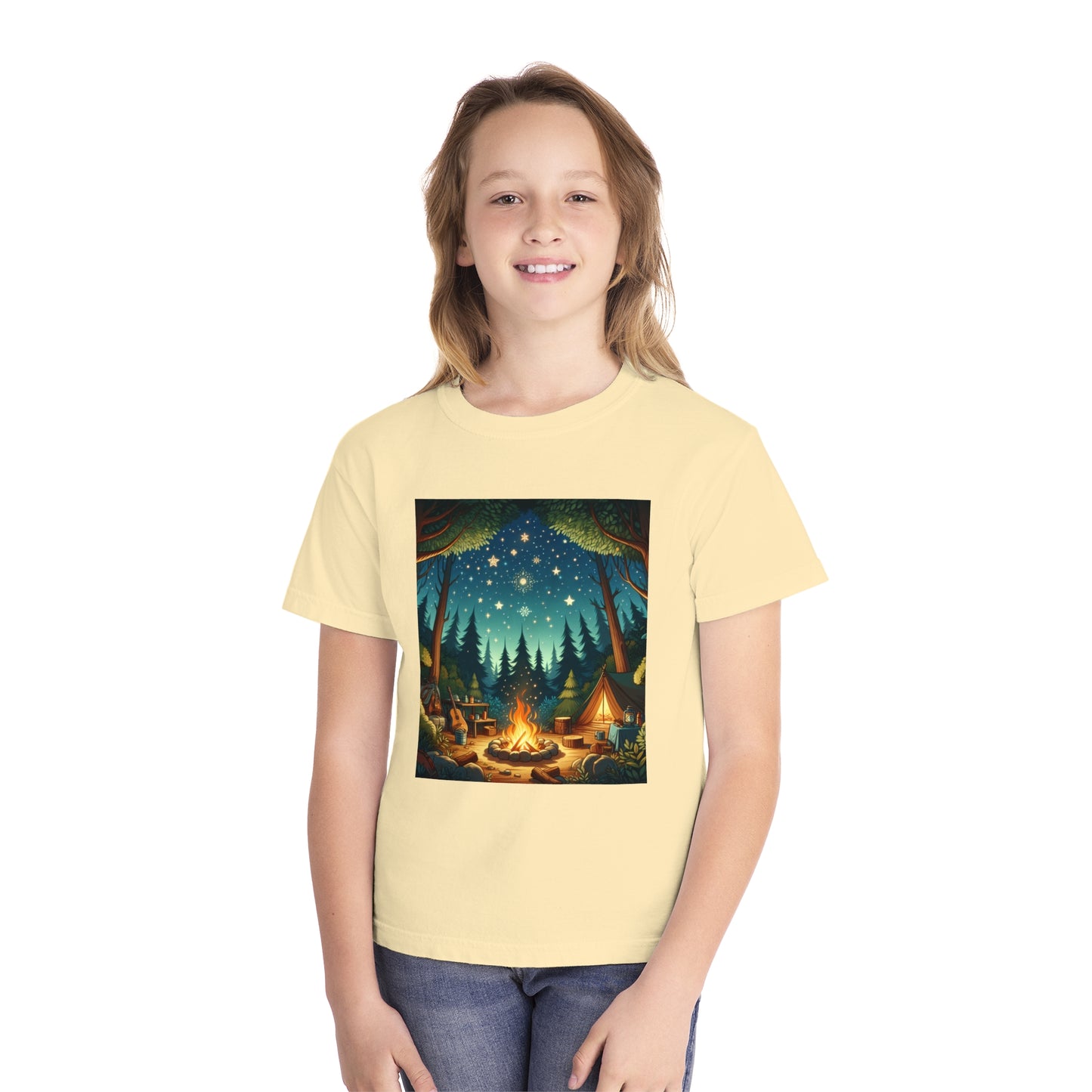 Camping Youth Midweight Tee