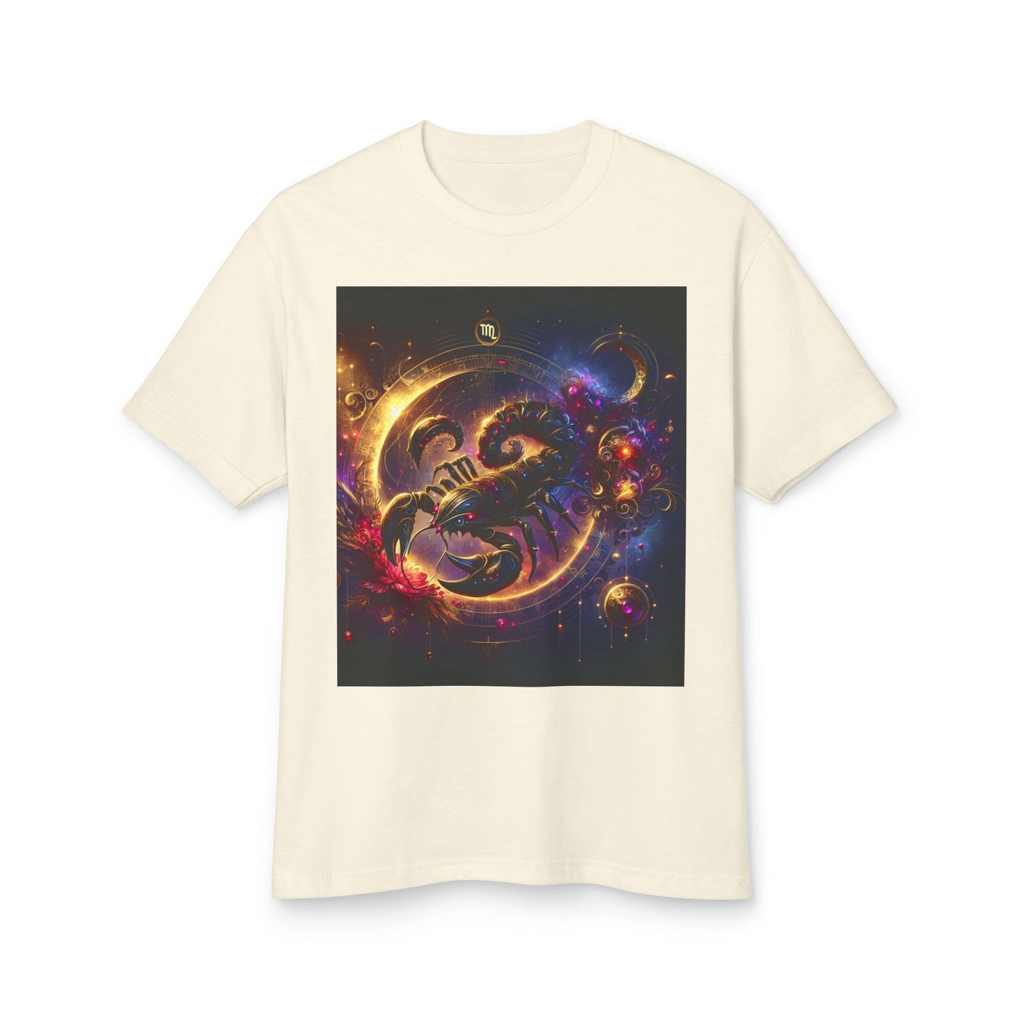 Scorpio Heavyweight Tee - Unisex Garment-Dyed Shirt