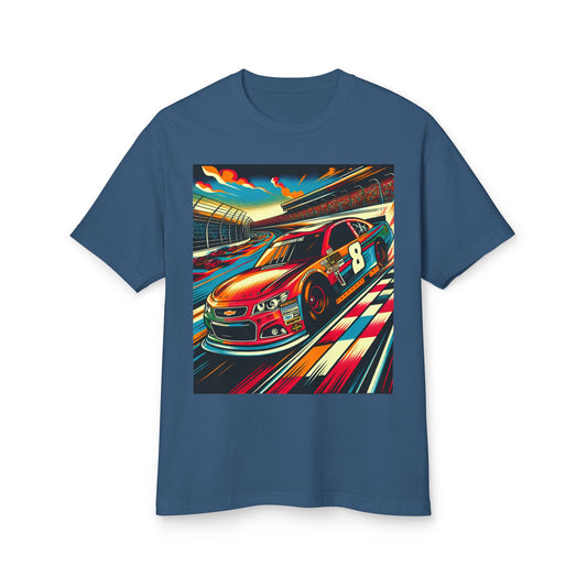 Nascar 22 Heavyweight Tee - Unisex Garment-Dyed Shirt