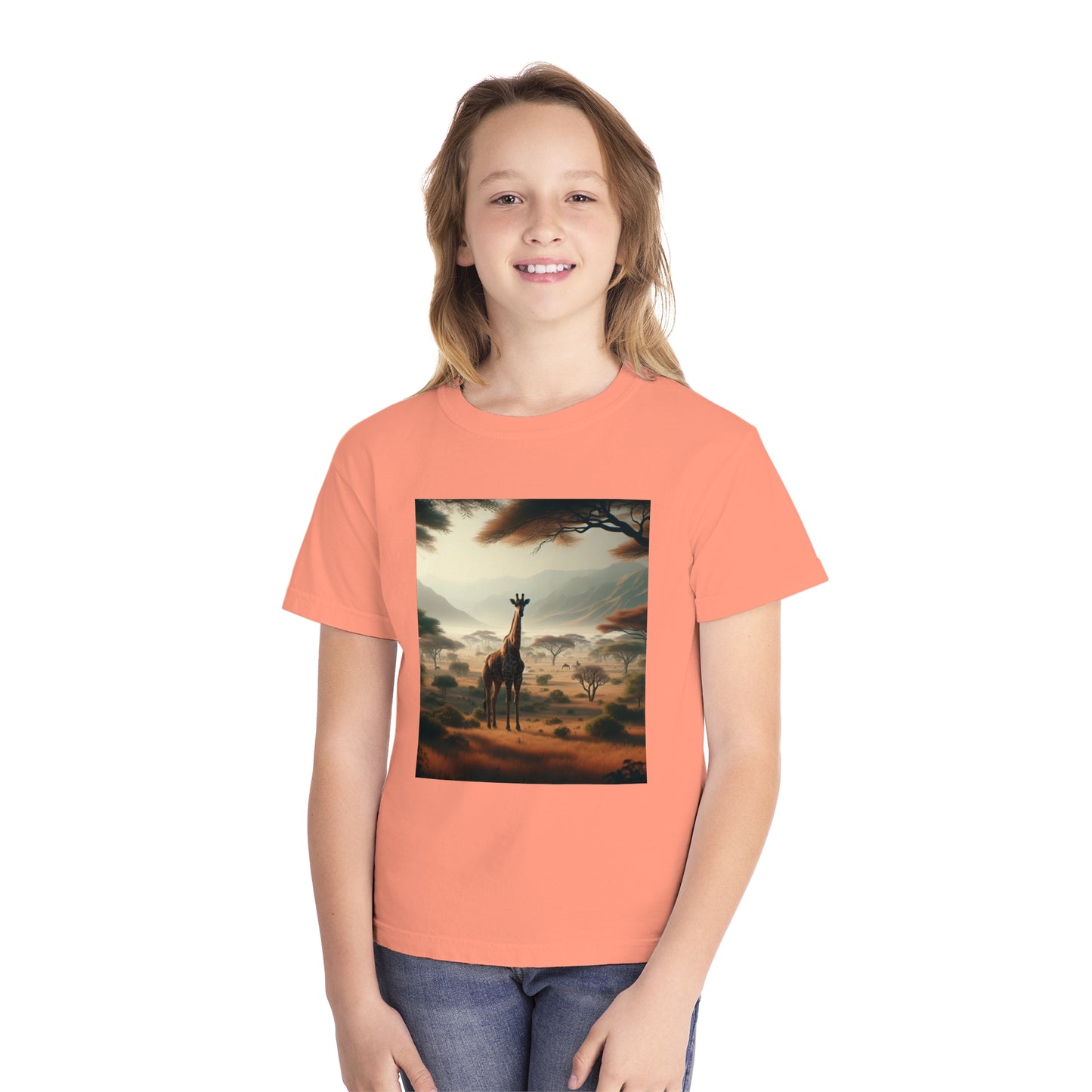 Giraffes Youth Midweight Tee