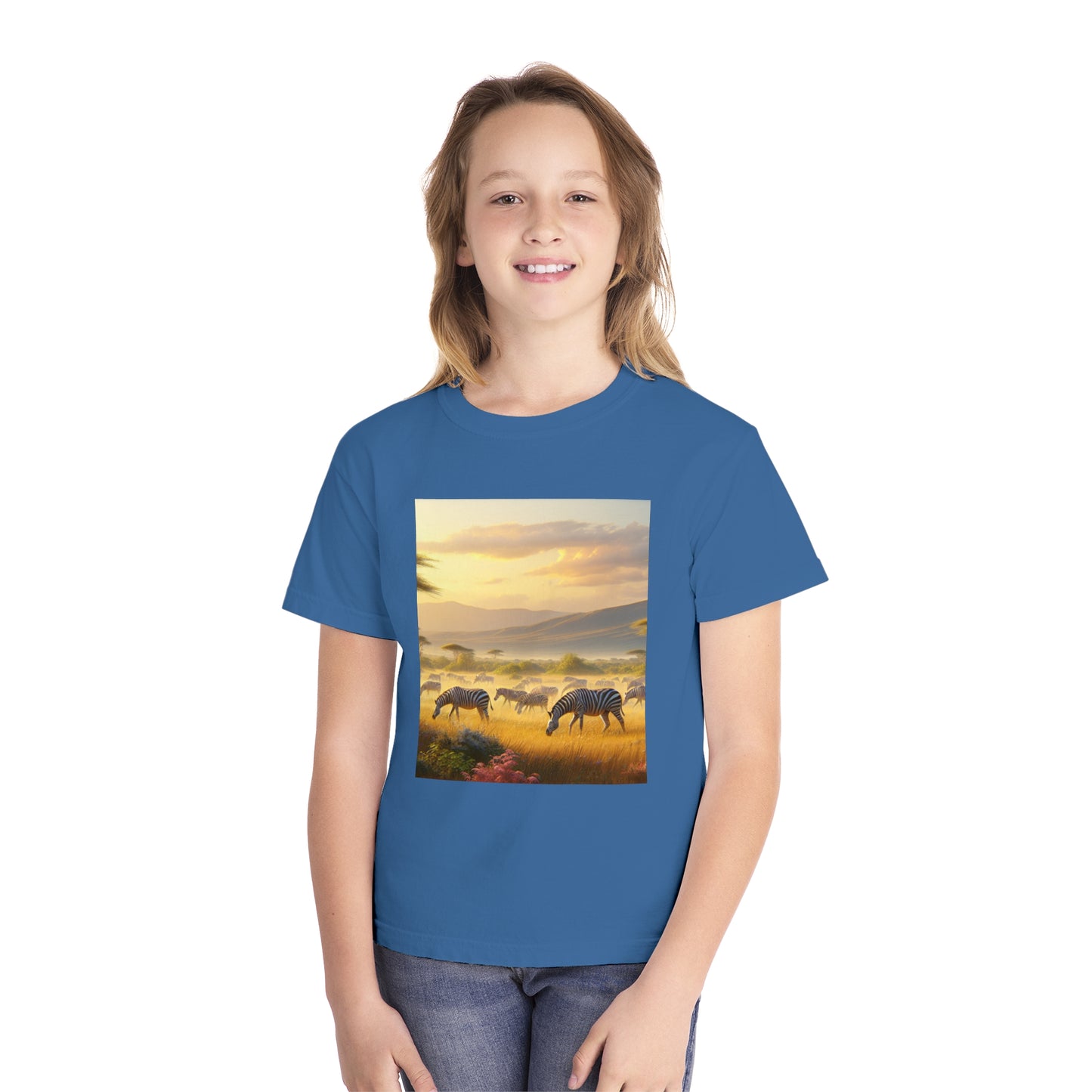 Zebras Youth Midweight Tee