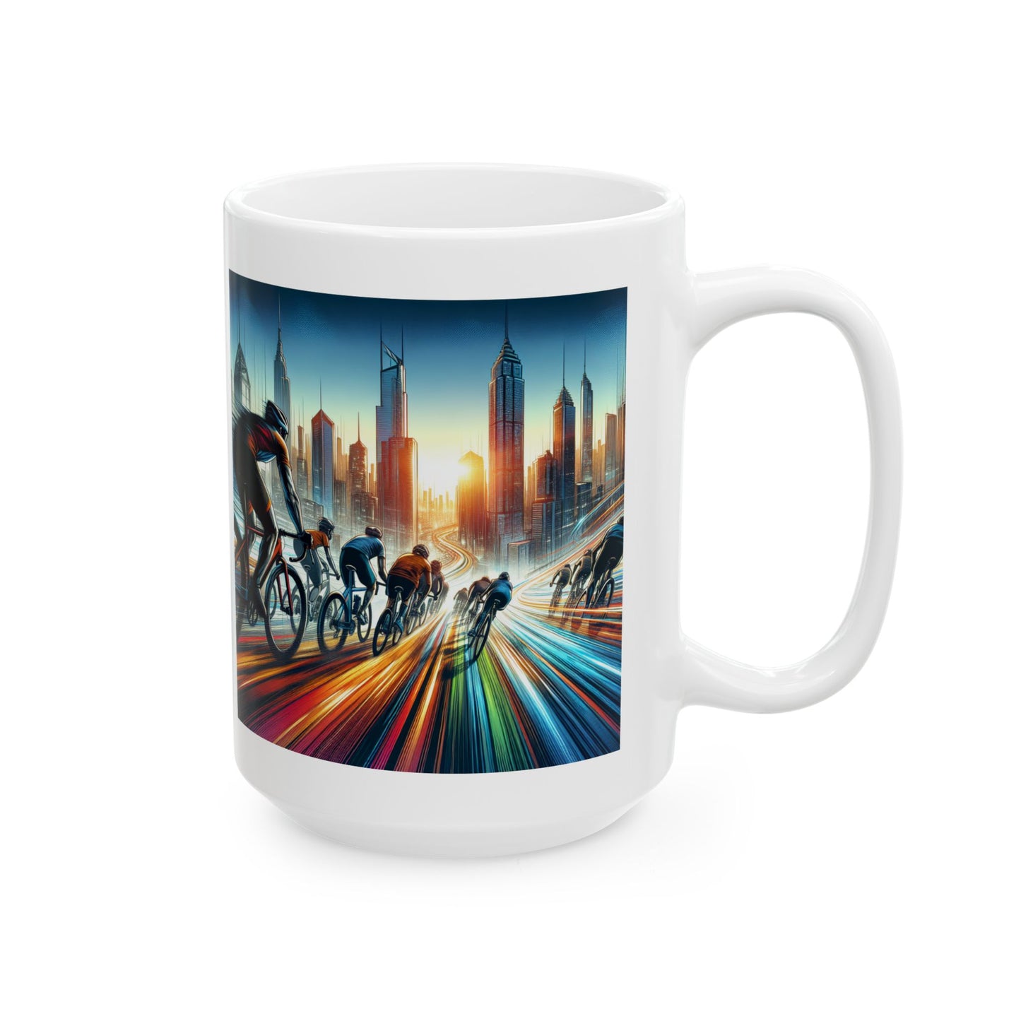 Cycling Ceramic Mug