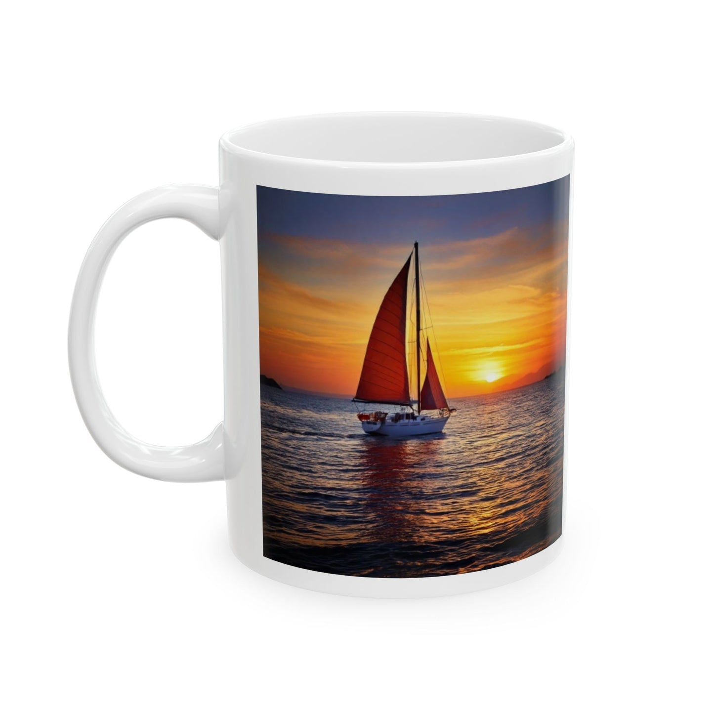 Sailing Ceramic Mug