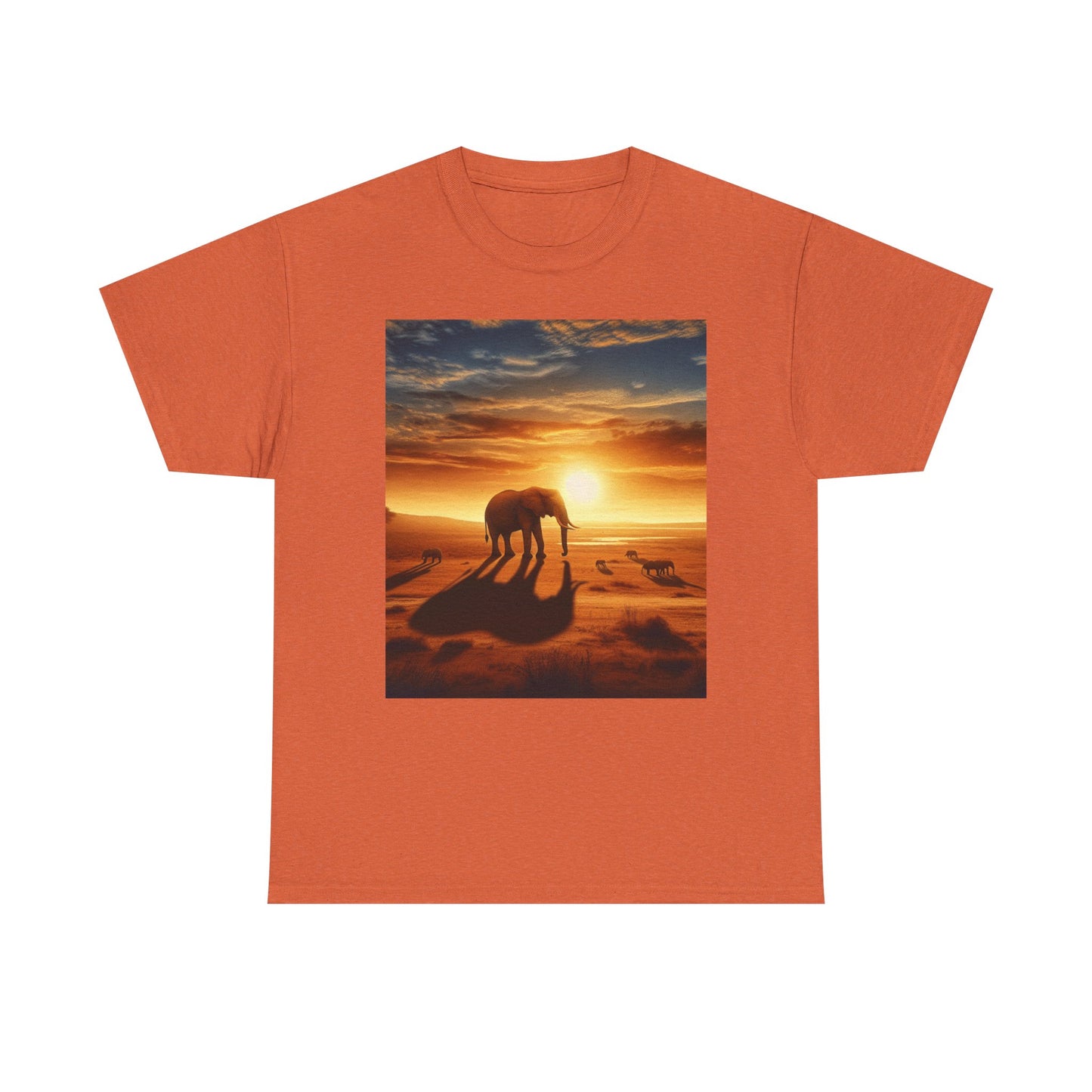 Elephants Women's Heavy Cotton Tee