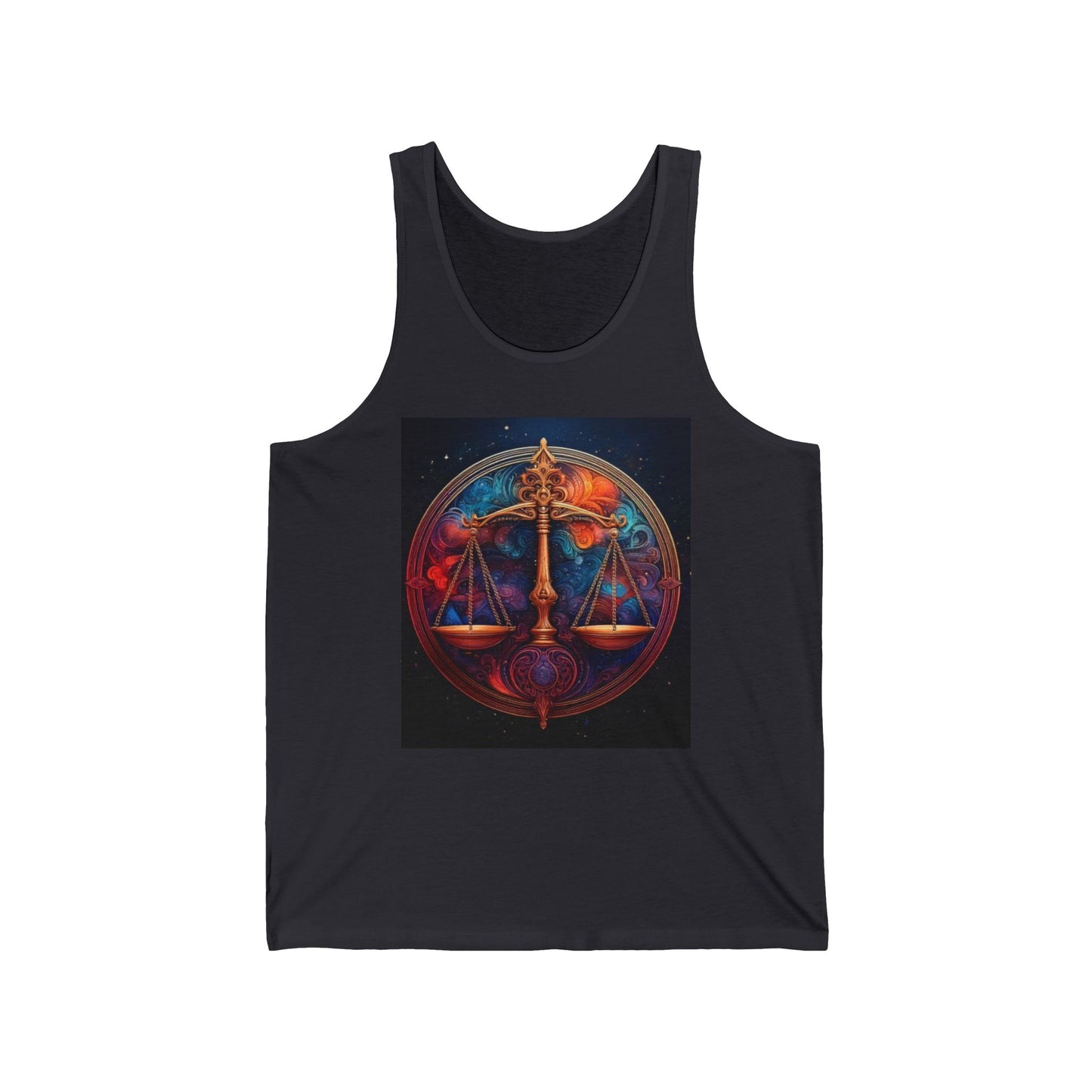 Libra Unisex Jersey Tank Top - Perfect for Festivals & Casual Wear