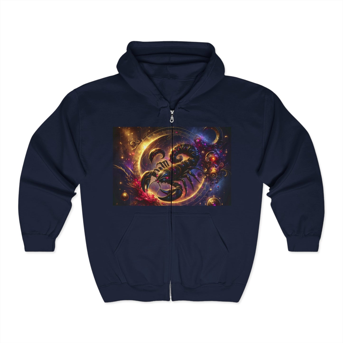 Scorpio Unisex Heavy Blend™ Full Zip Hooded Sweatshirt