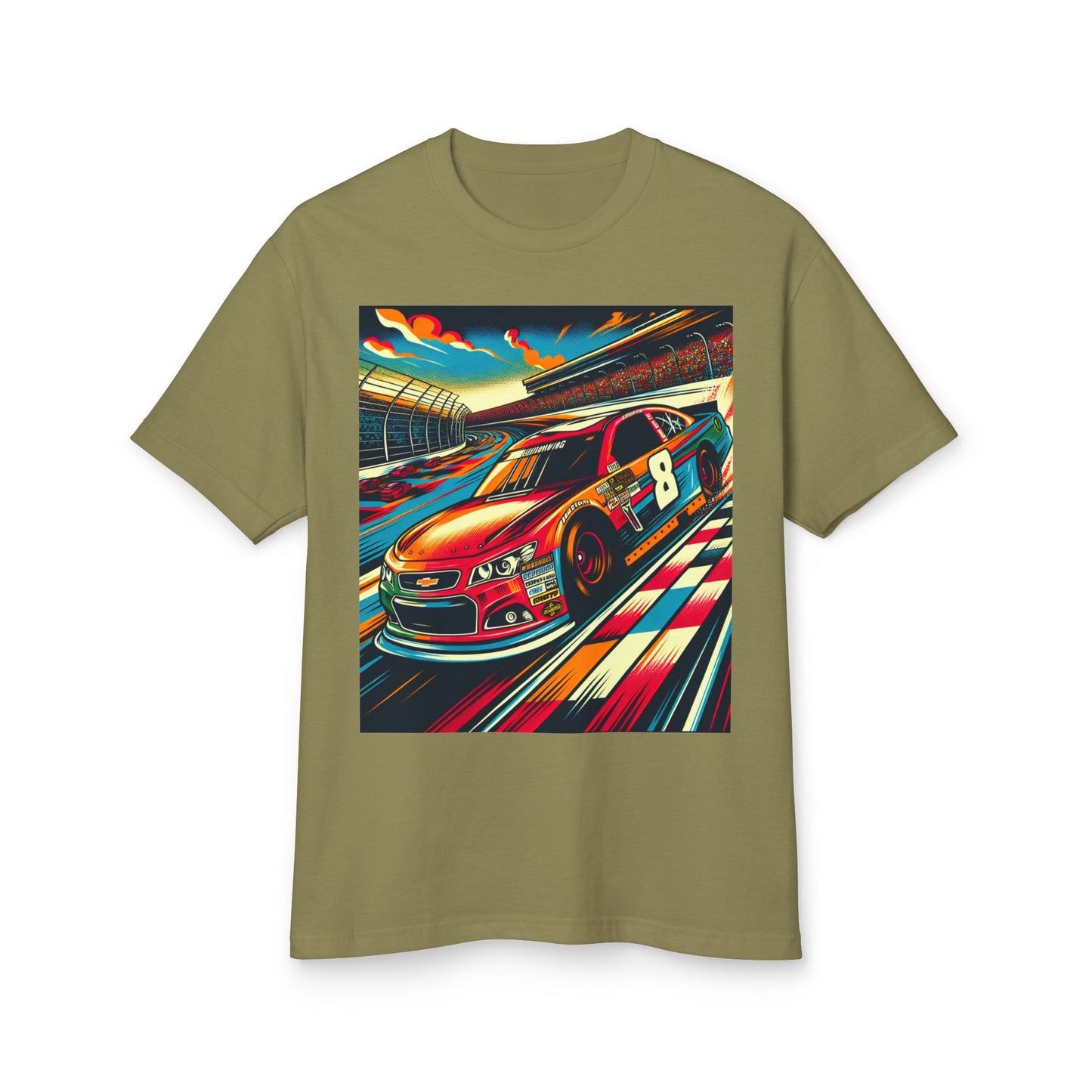 Nascar 22 Heavyweight Tee - Unisex Garment-Dyed Shirt