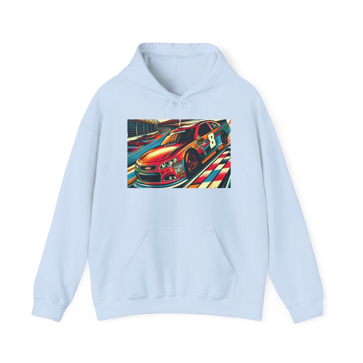 Nascar 8 Unisex Hoodie - Racing Vibes