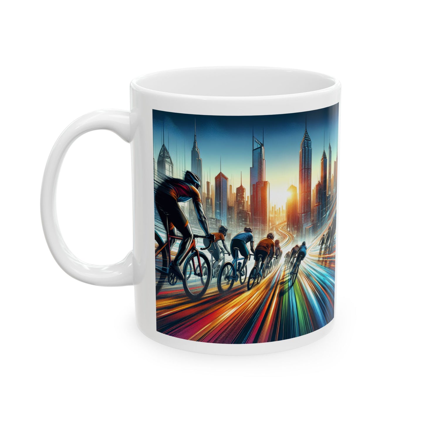Cycling Ceramic Mug