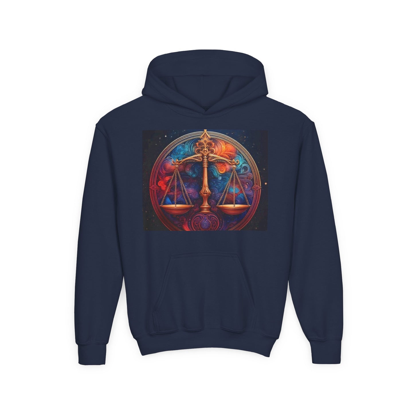 Libra Youth Hoodie - Heavy Blend Sweatshirt