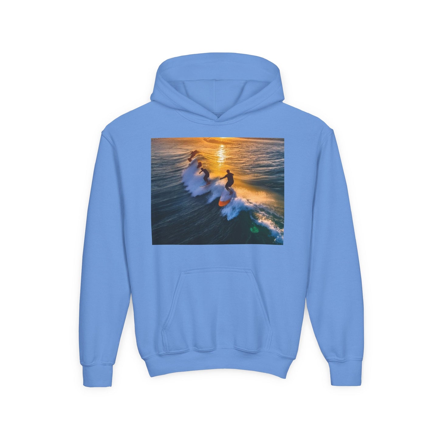 Surfing Youth Hoodie - Heavy Blend Sweatshirt