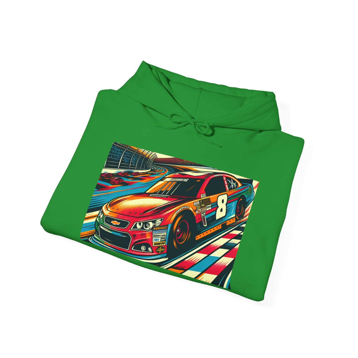 Nascar 8 Unisex Hoodie - Racing Vibes