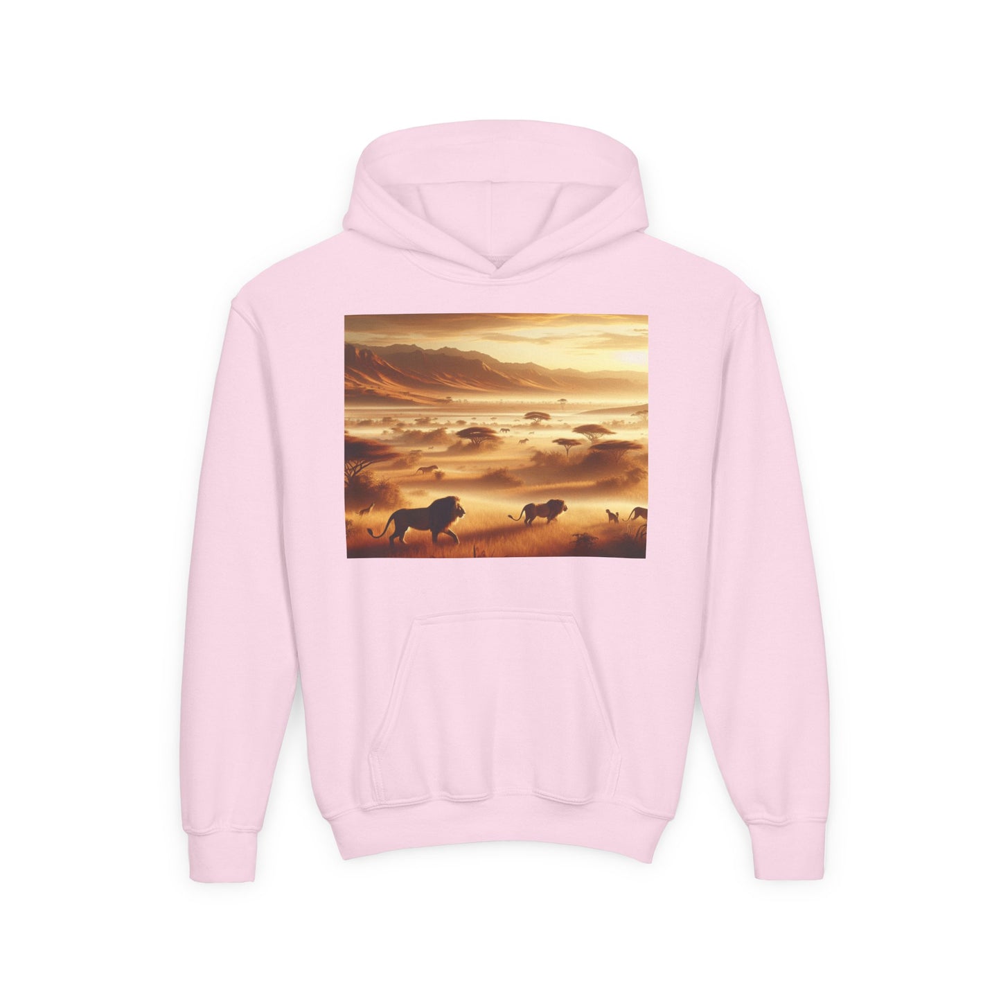 Lions Youth Hoodie - Heavy Blend Sweatshirt