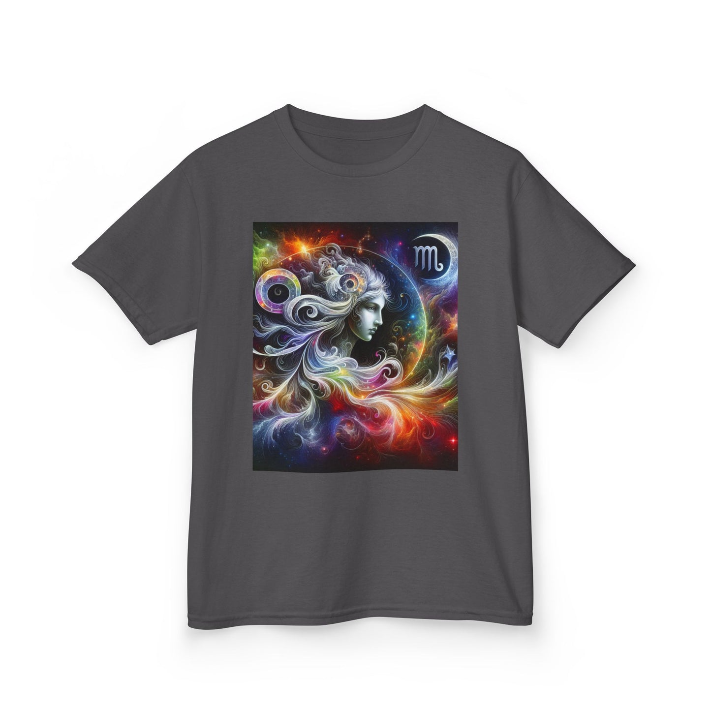 Virgo Horoscope Kids Tee - Cosmic Zodiac T-Shirt for Astrology Lovers, Birthday Gift, Everyday Wear, Reference Guide, Unique Design