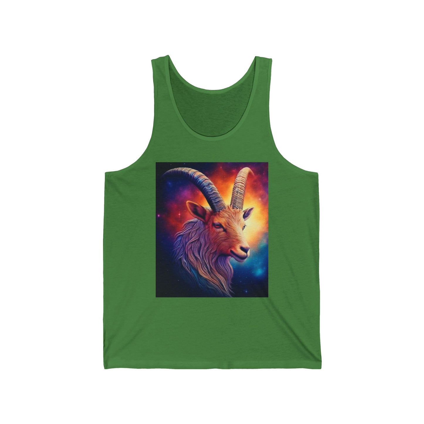Capricorn Unisex Jersey Tank Top - Perfect for Festivals & Casual Wear