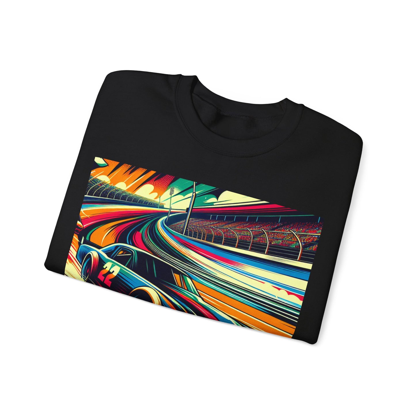 Race Car Crewneck Sweatshirt | Racing Apparel, Unisex Sweatshirt, NASCAR Gift, Motorsports Clothing, Car Enthusiasts Sweatshirt