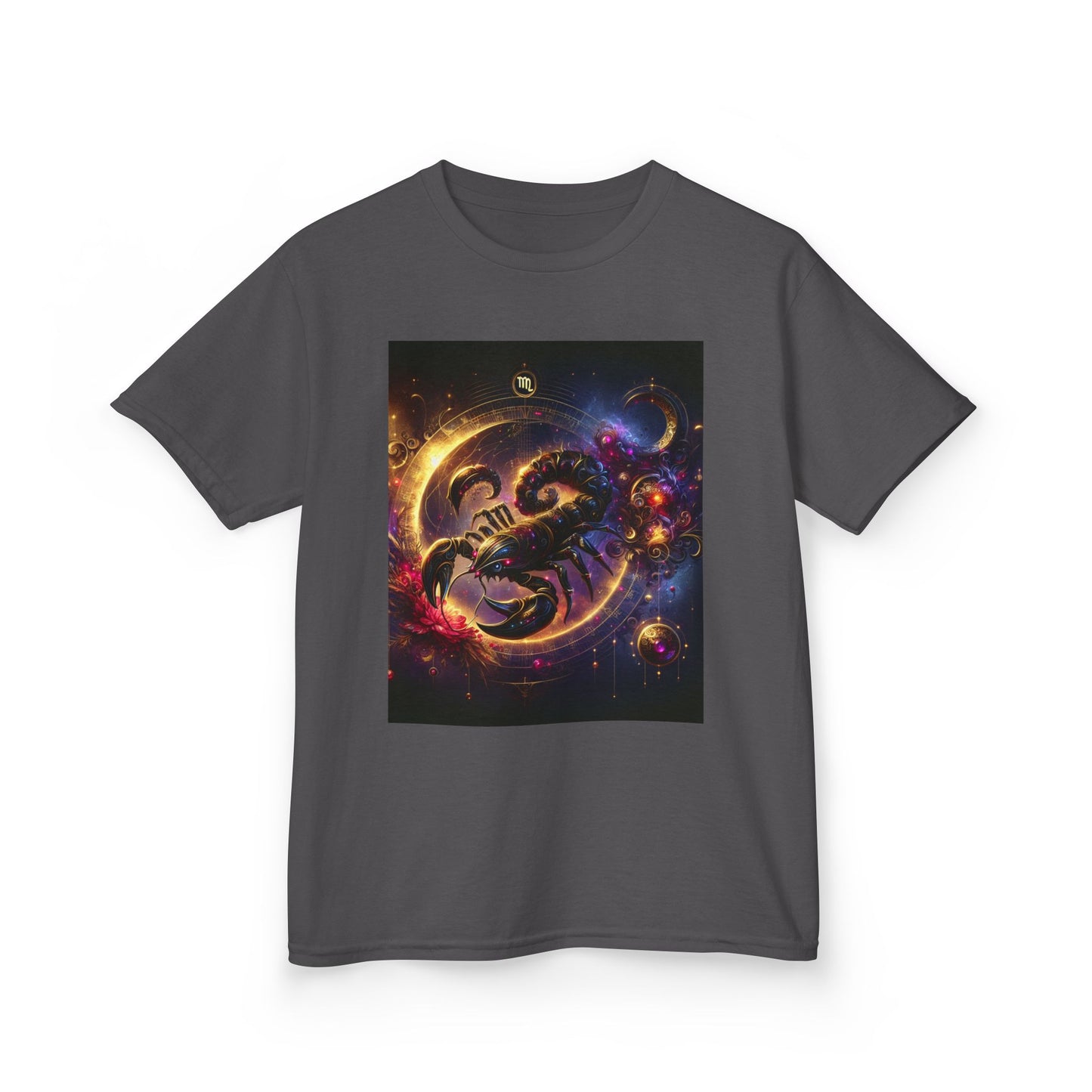 Scorpio  Horoscope Kids Tee - Cosmic Zodiac T-Shirt for Astrology Lovers, Birthday Gift, Everyday Wear, Reference Guide, Unique Design