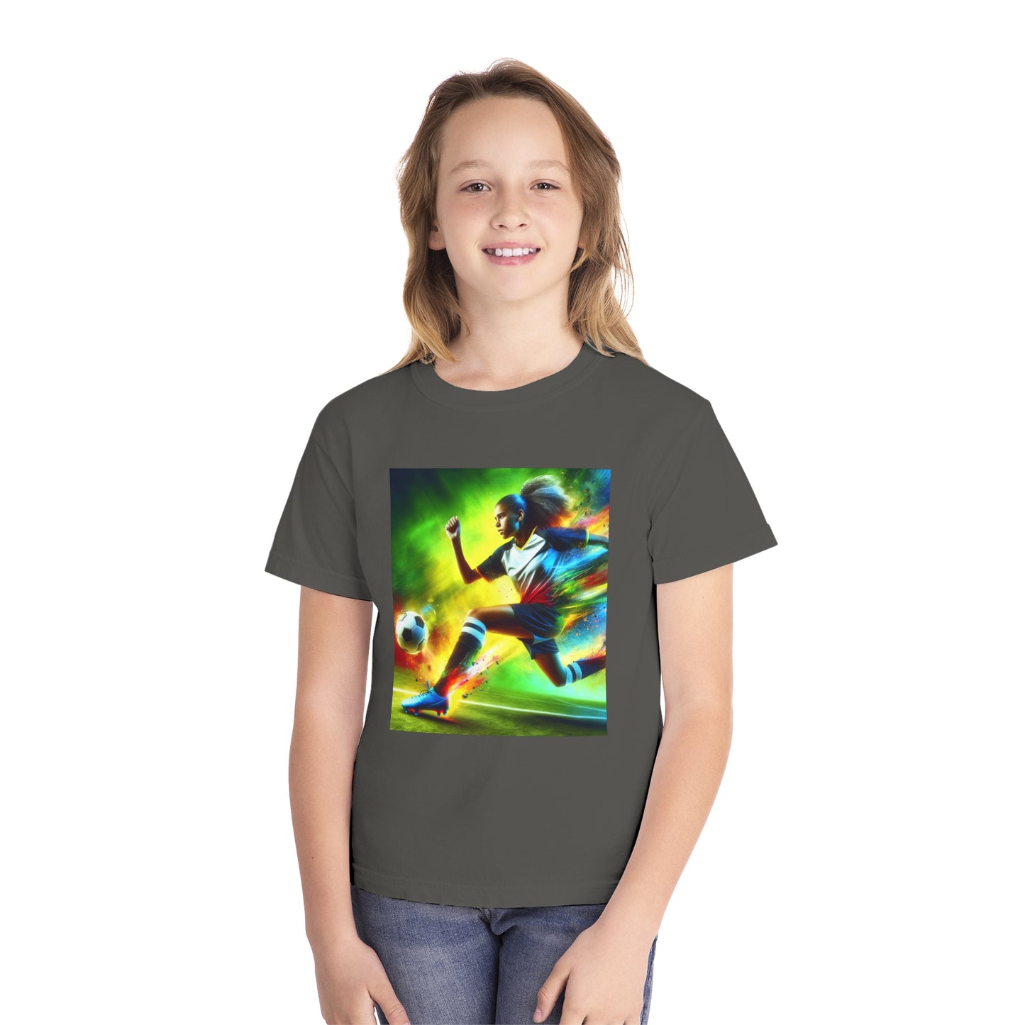 Soccer Youth Midweight Tee