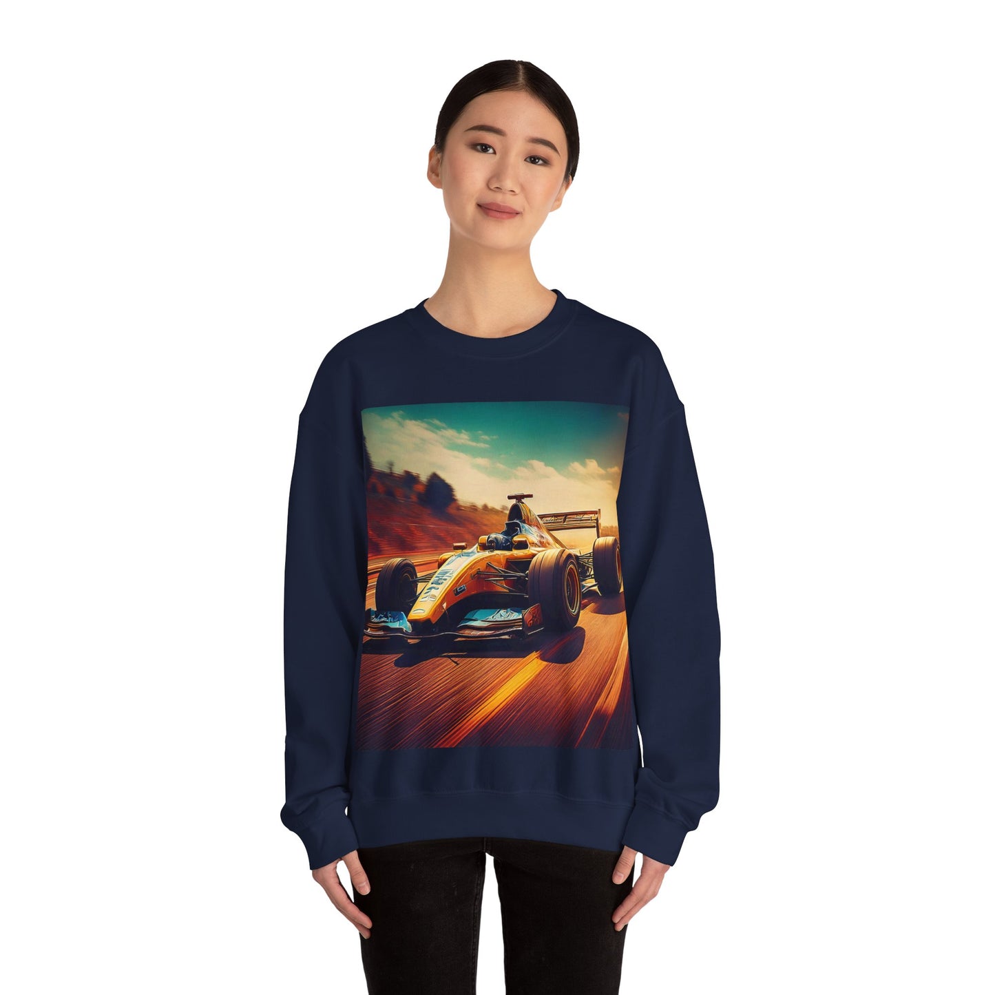 Race Car Crewneck Sweatshirt | Racing Apparel, Unisex Sweatshirt, F1 Gift, Motorsports Clothing, Car Enthusiasts Sweatshirt