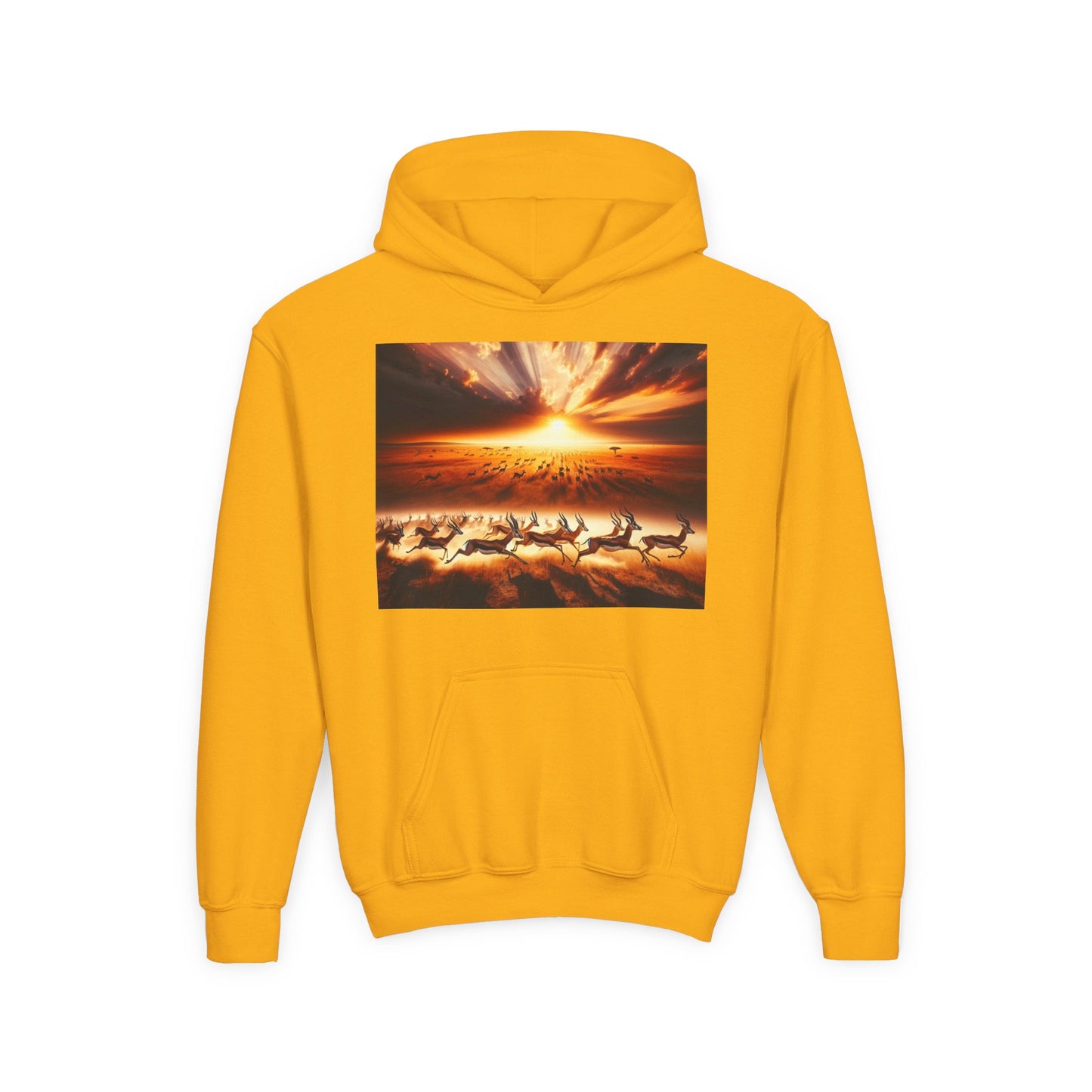 Gazelles Youth Hoodie - Heavy Blend Sweatshirt