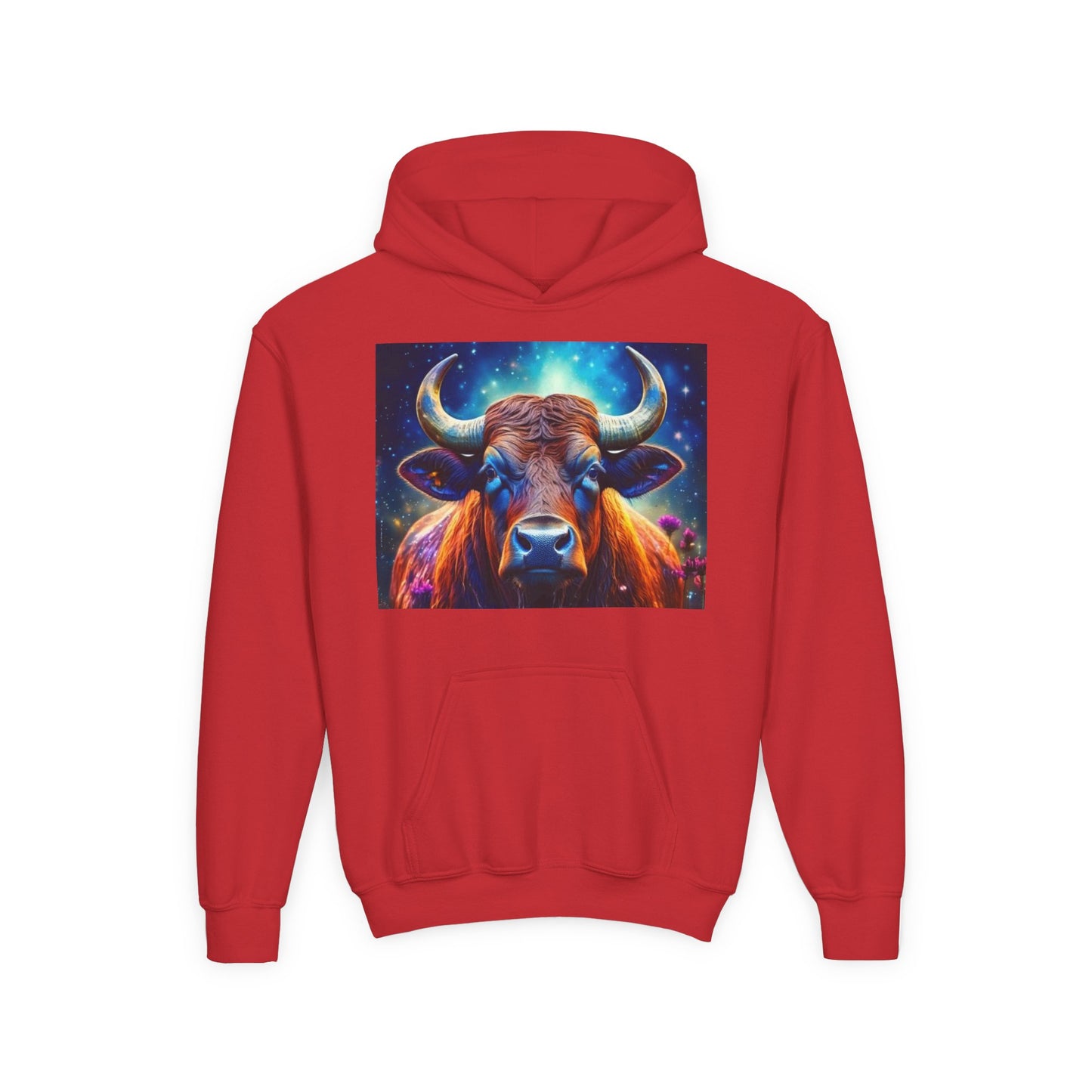 Taurus Youth Hoodie - Heavy Blend Sweatshirt