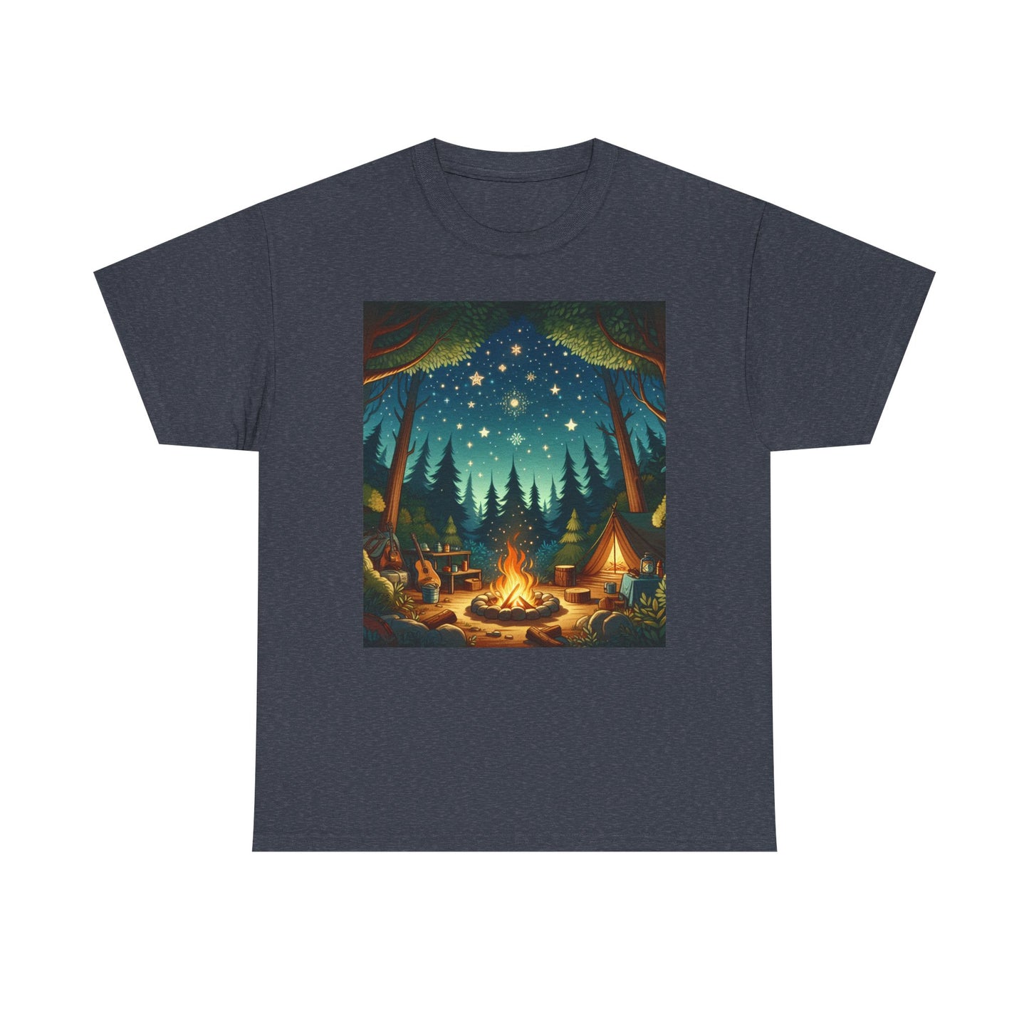 Camping Women's Heavy Cotton Tee