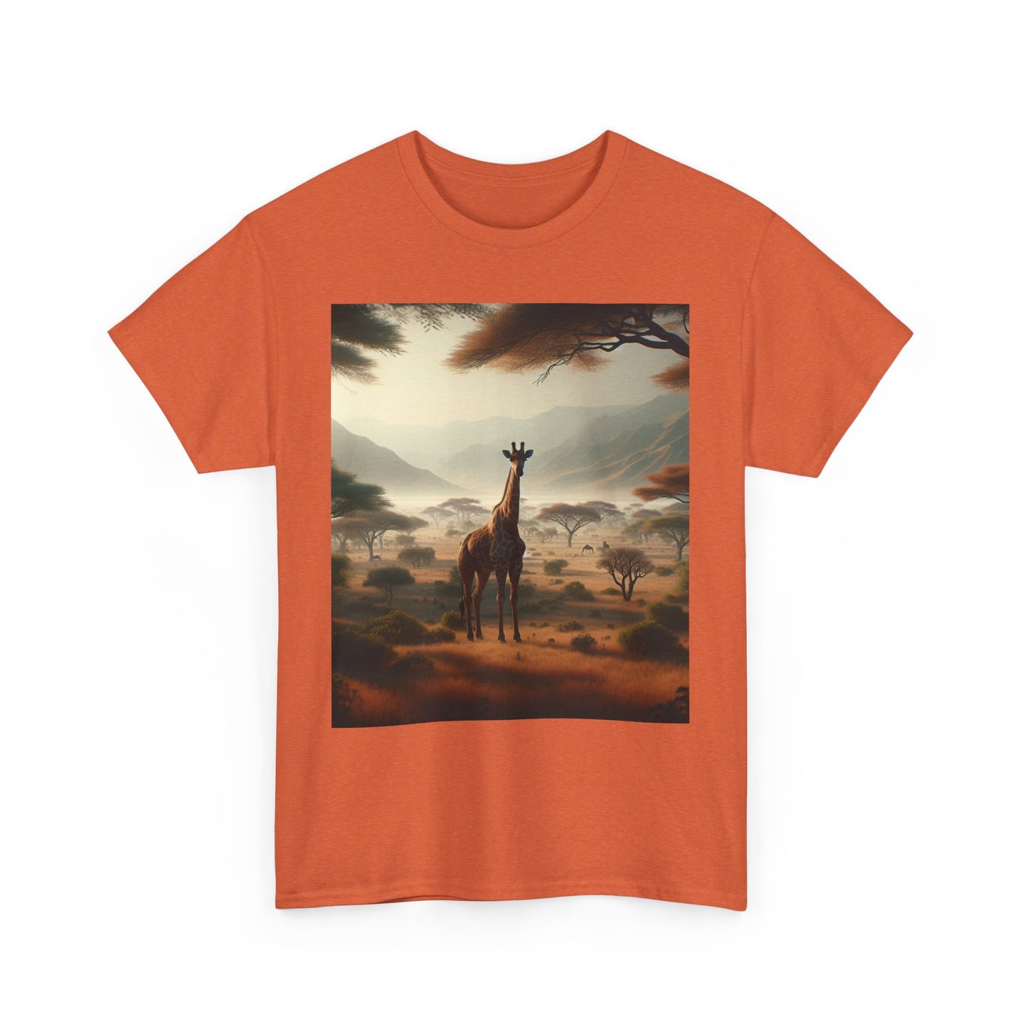 Giraffes Women's Heavy Cotton Tee