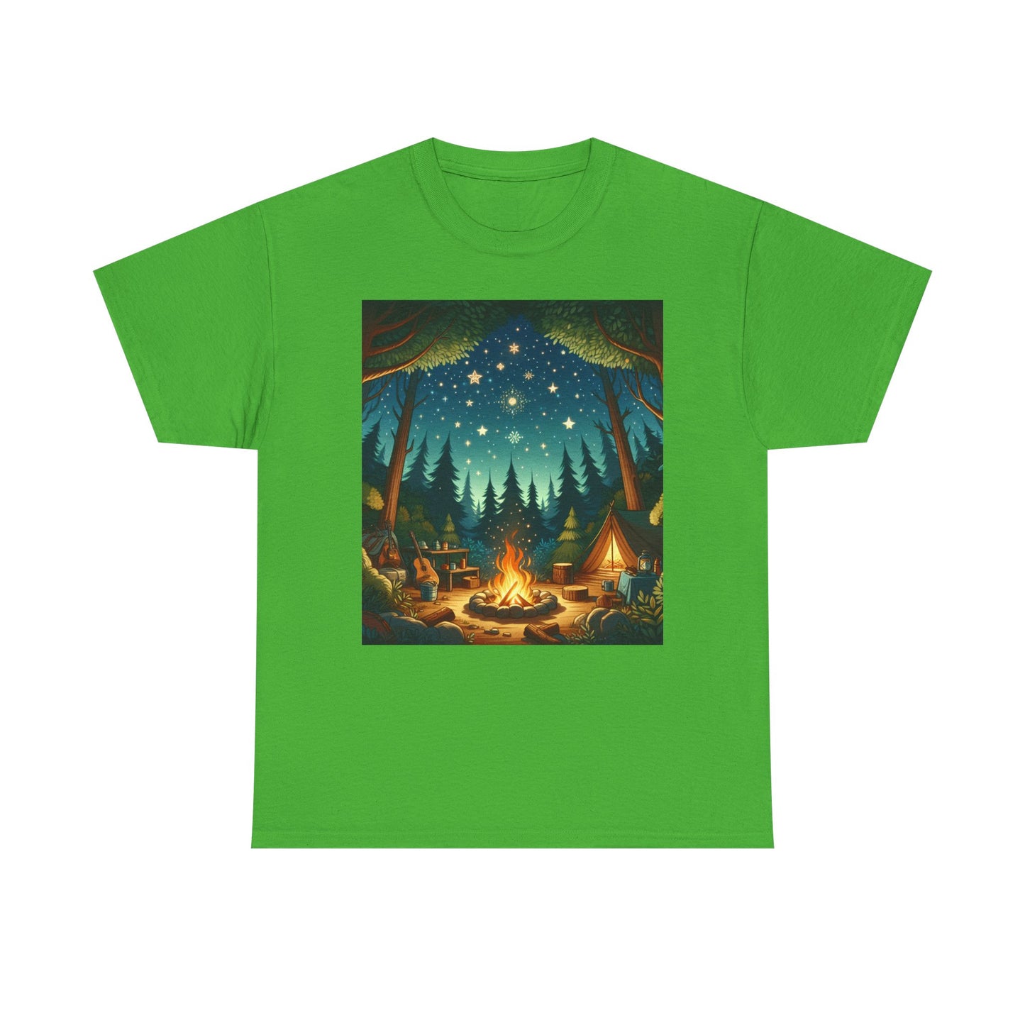 Camping Women's Heavy Cotton Tee