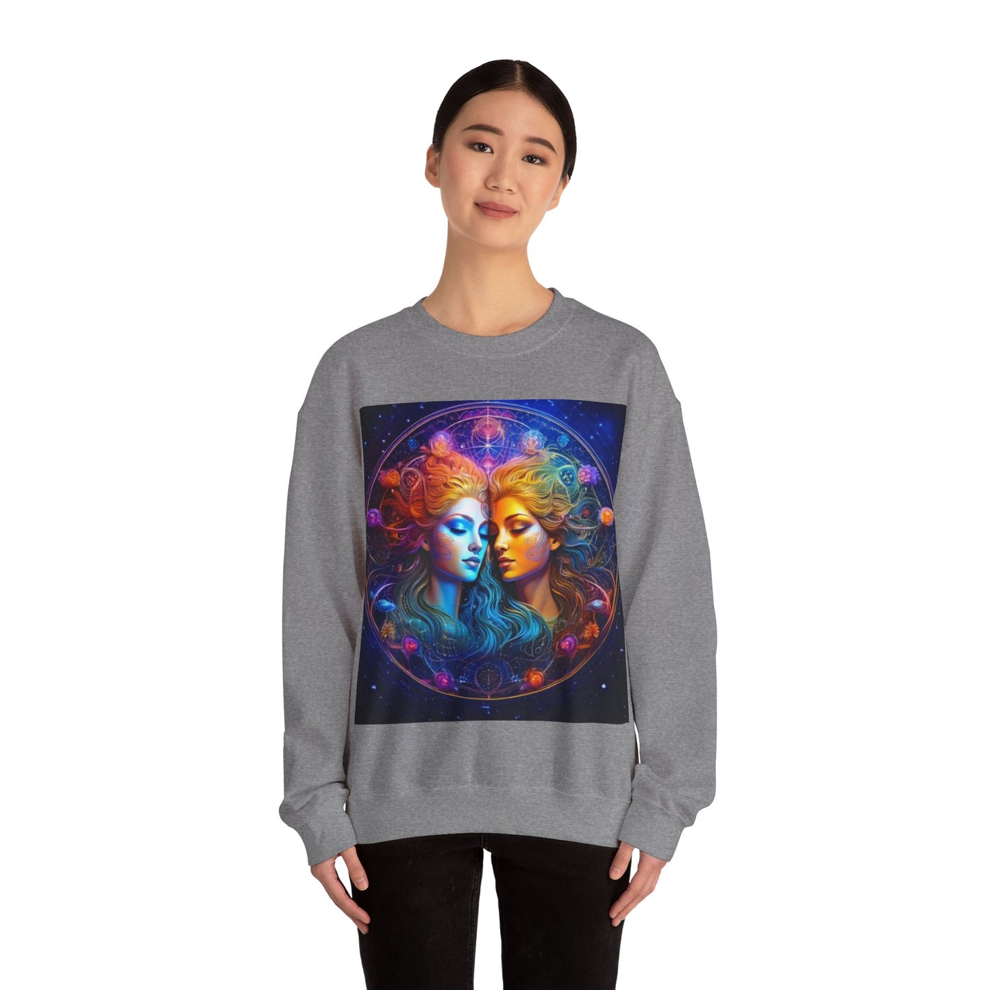 Gemini Crewneck Sweatshirt | Zodiac Apparel, Unisex Sweatshirt