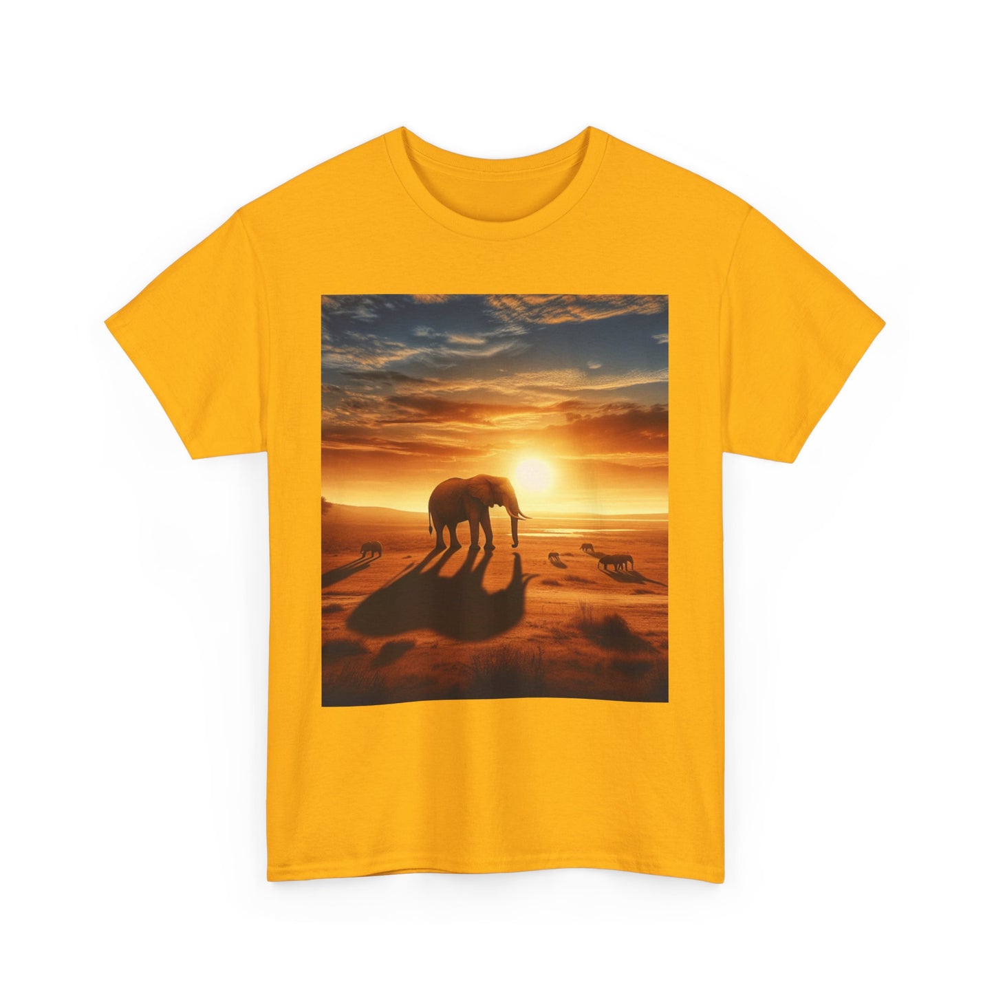 Elephants Women's Heavy Cotton Tee