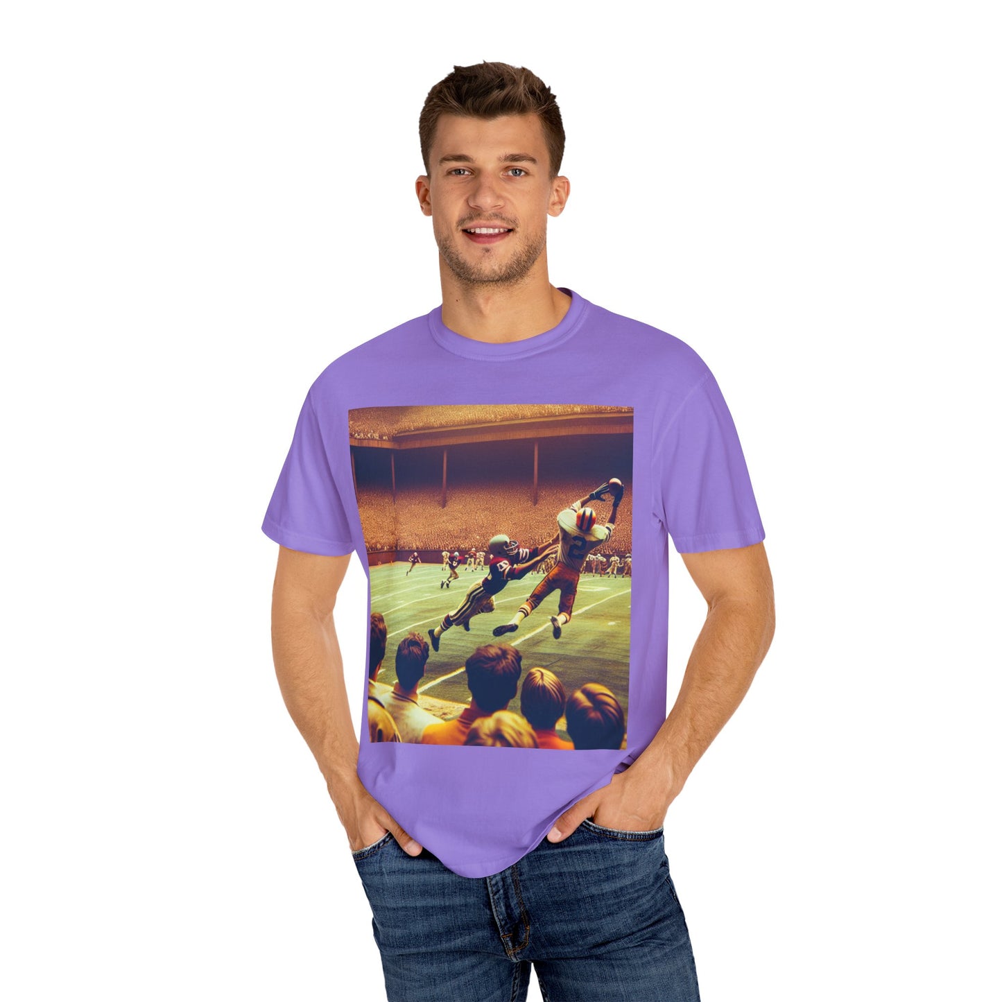 Vintage Football Unisex T-shirt, Retro Sports Tee, Fitness Apparel, Game Day Wear, Festival Outfit