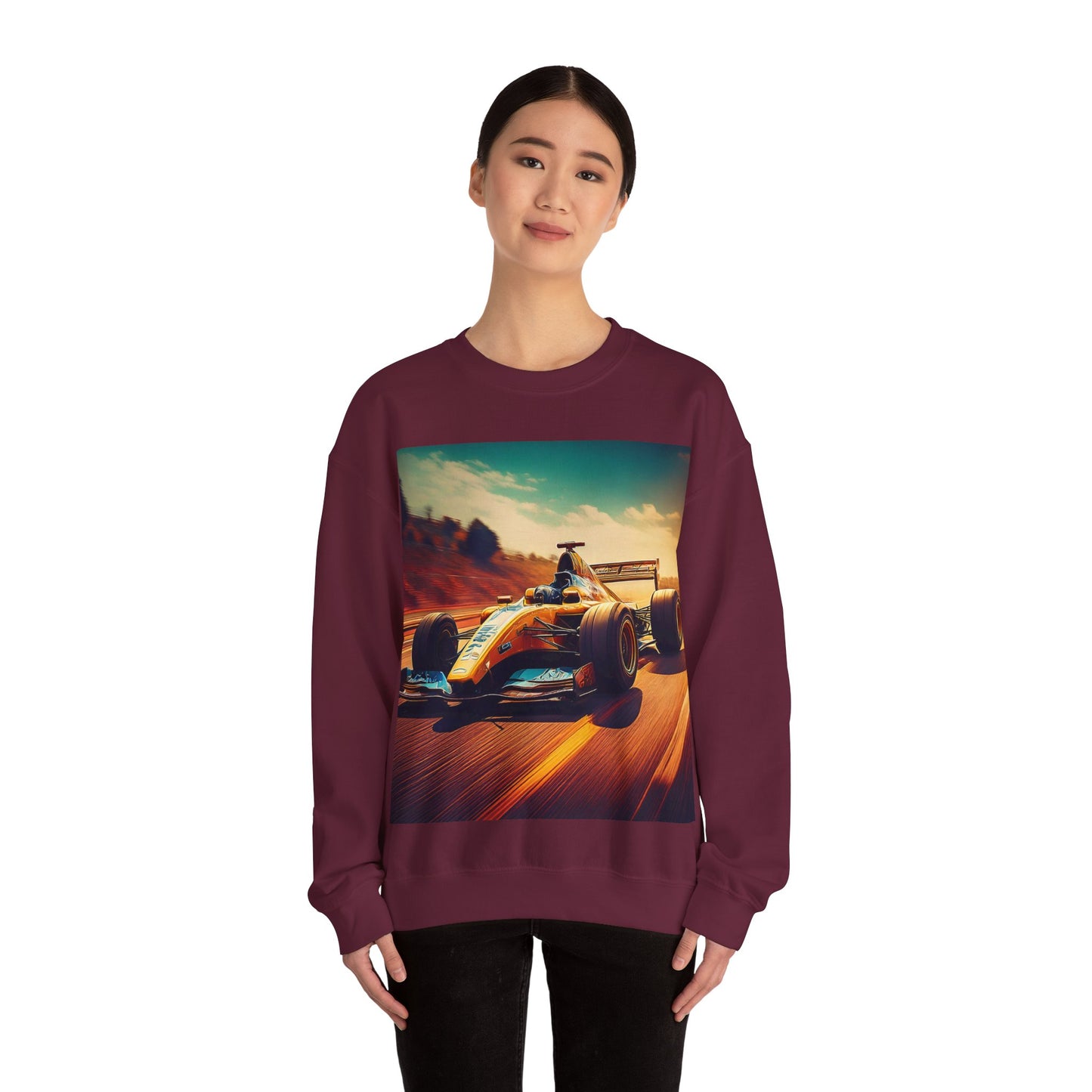 Race Car Crewneck Sweatshirt | Racing Apparel, Unisex Sweatshirt, F1 Gift, Motorsports Clothing, Car Enthusiasts Sweatshirt