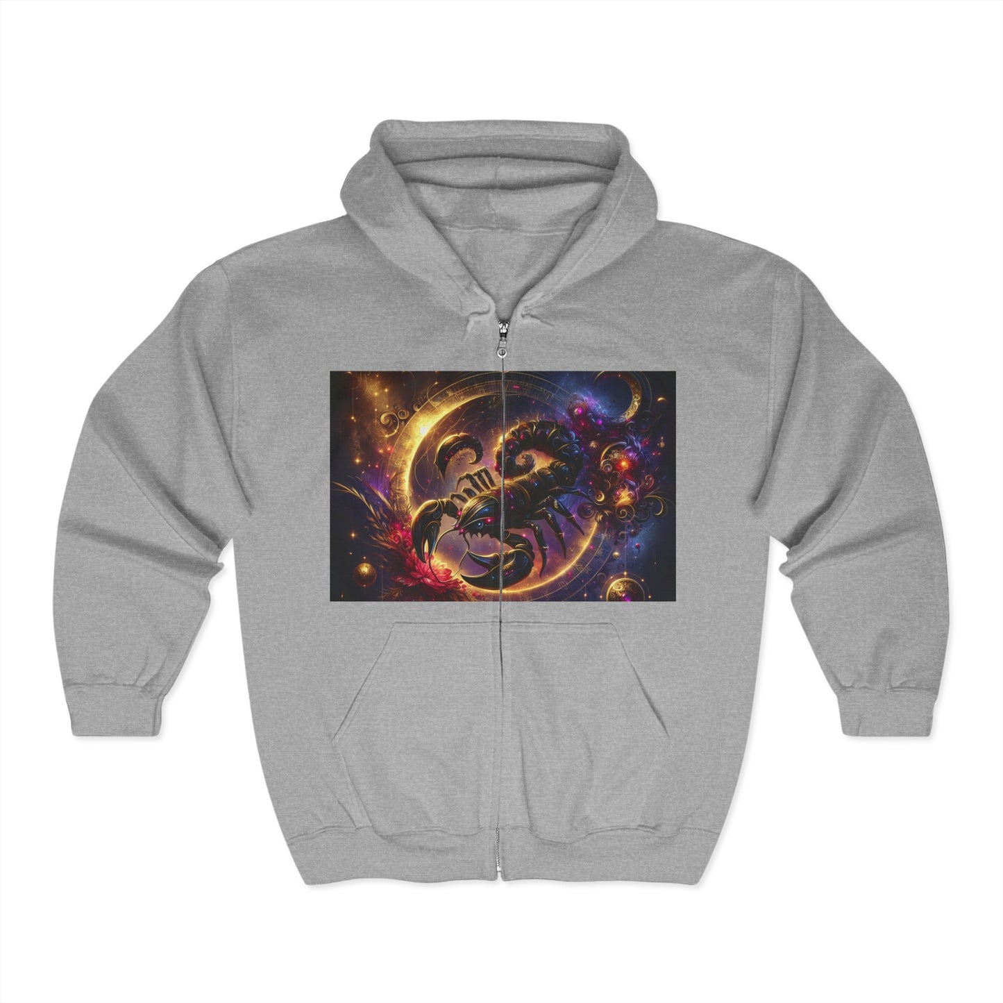 Scorpio Unisex Heavy Blend™ Full Zip Hooded Sweatshirt