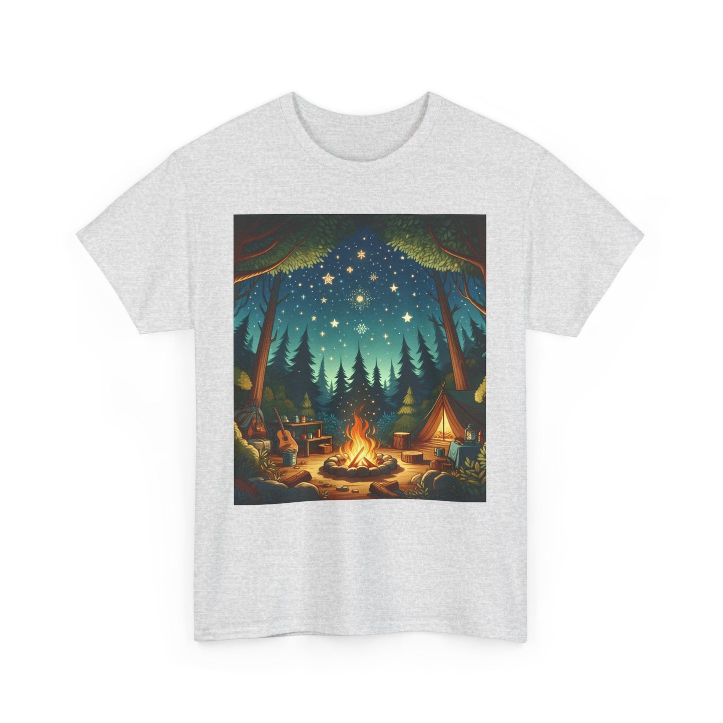 Camping Women's Heavy Cotton Tee