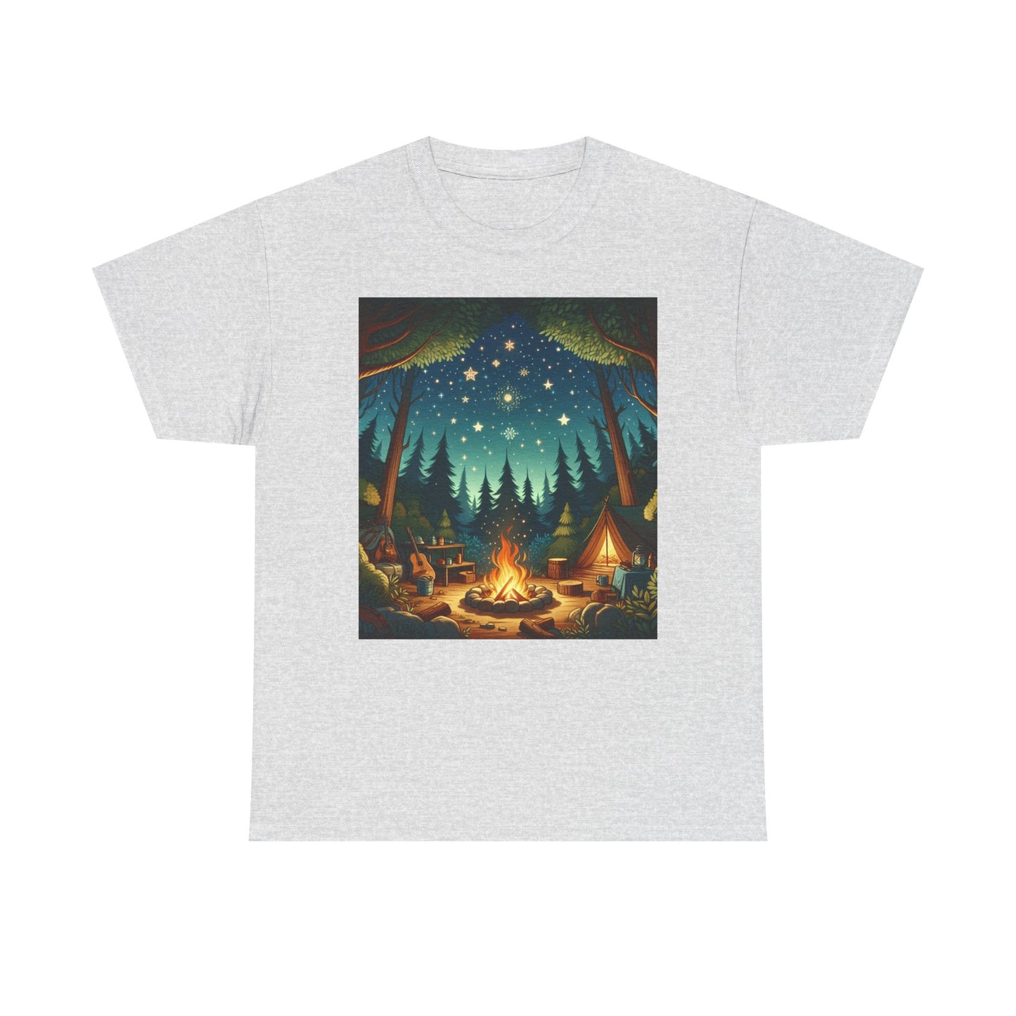 Camping Women's Heavy Cotton Tee