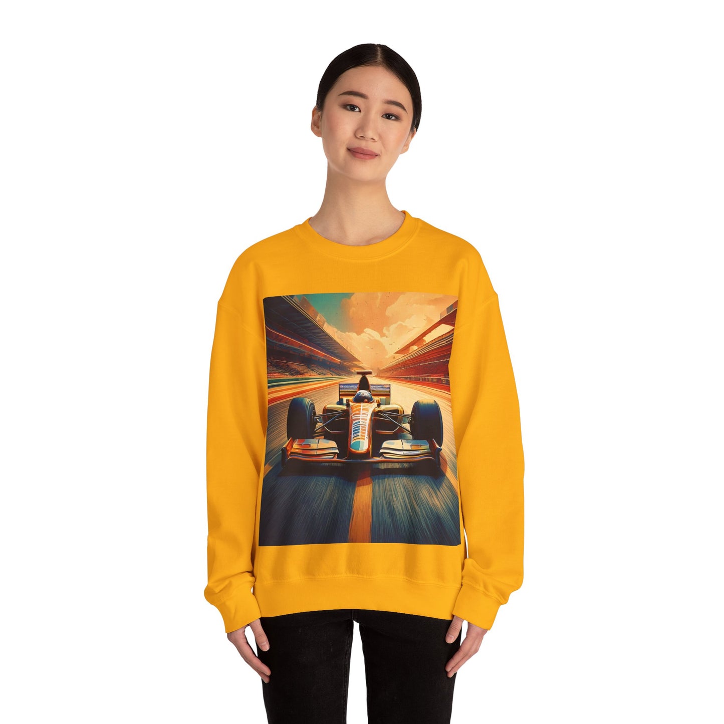 Race Car Crewneck Sweatshirt | Racing Apparel, Unisex Sweatshirt, F1 Gift, Motorsports Clothing, Car Enthusiasts Sweatshirt