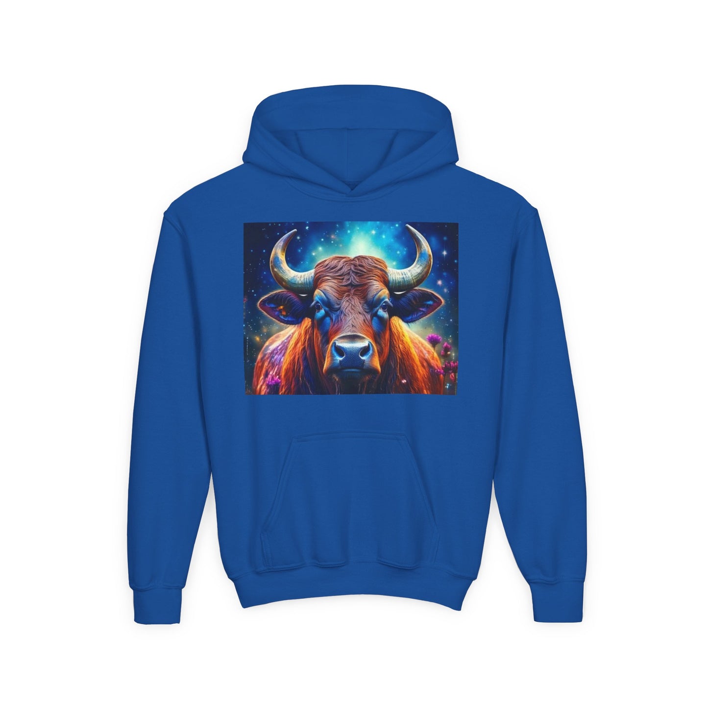 Taurus Youth Hoodie - Heavy Blend Sweatshirt