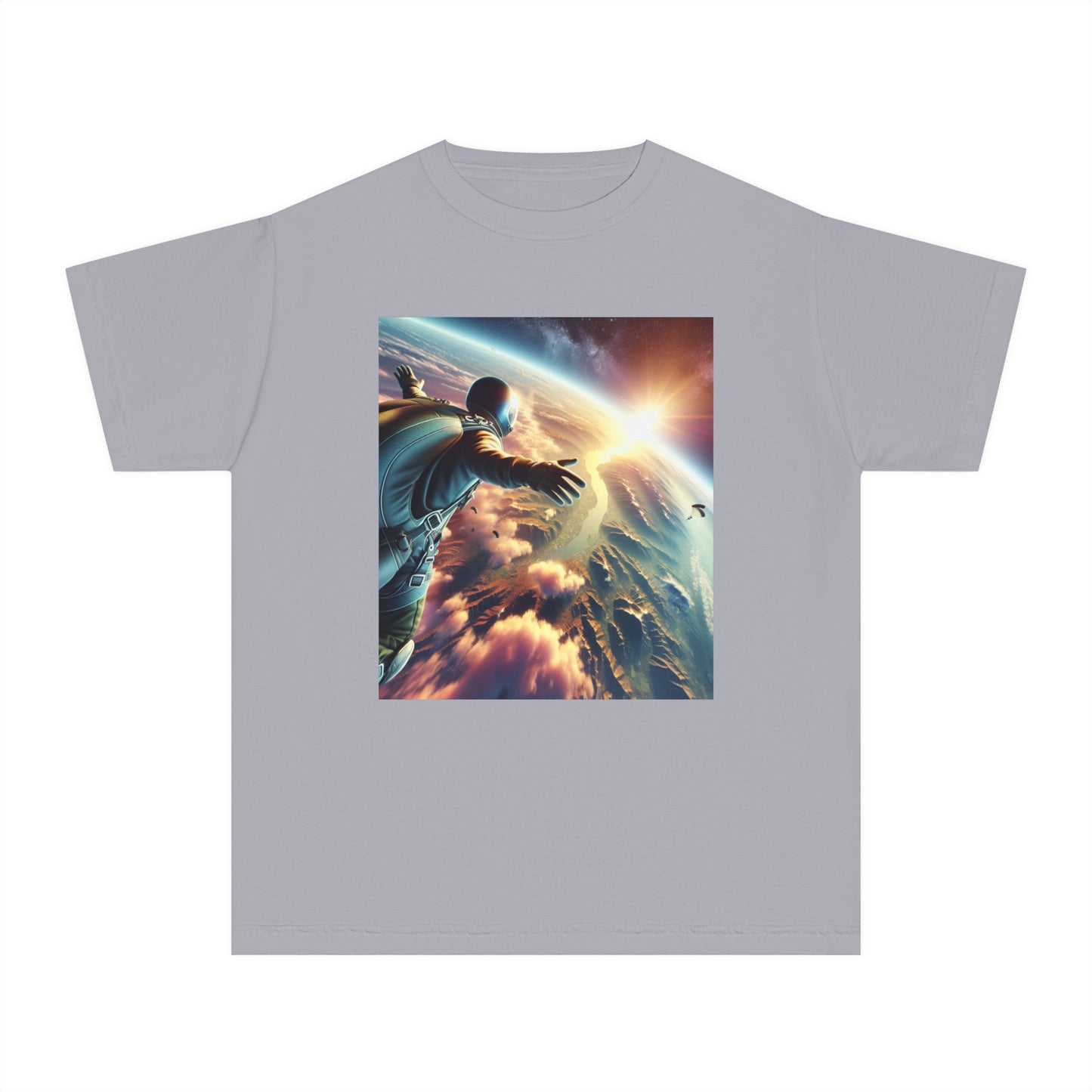 Sky Diving Youth Midweight Tee