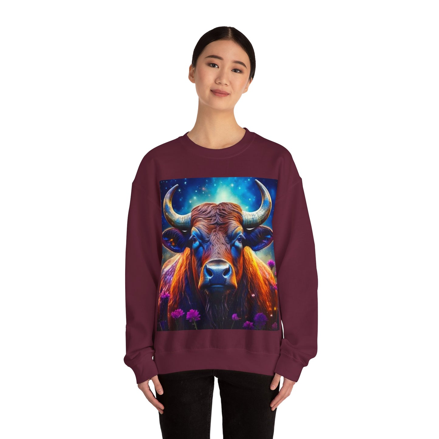Taurus Crewneck Sweatshirt | Zodiac Apparel, Unisex Sweatshirt