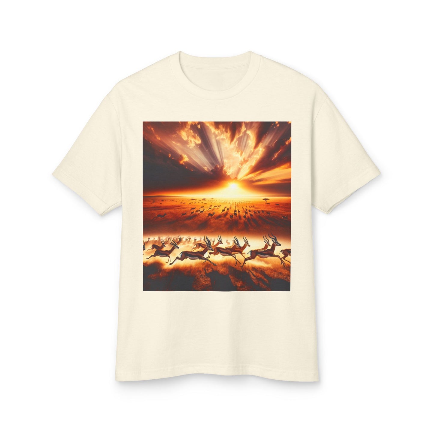 Gazelles Heavyweight Tee - Unisex Garment-Dyed Shirt