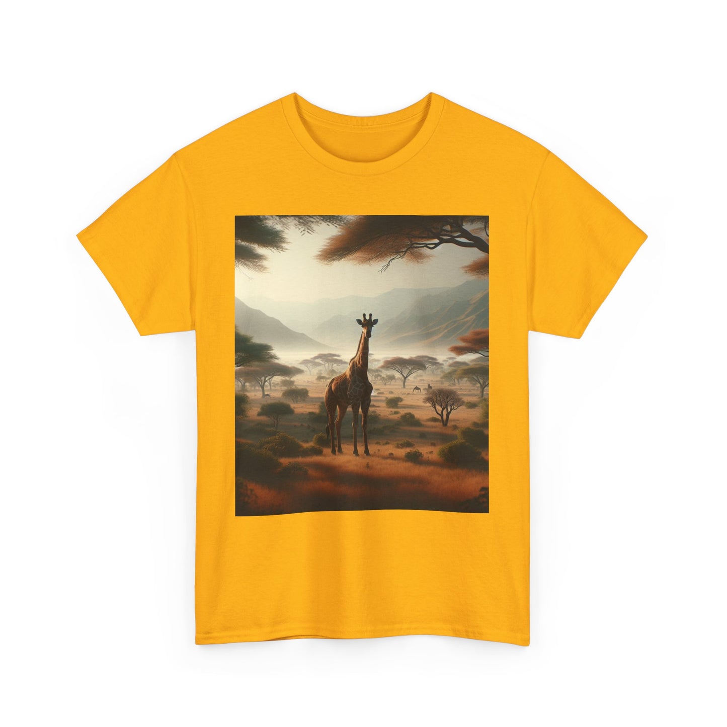 Giraffes Women's Heavy Cotton Tee