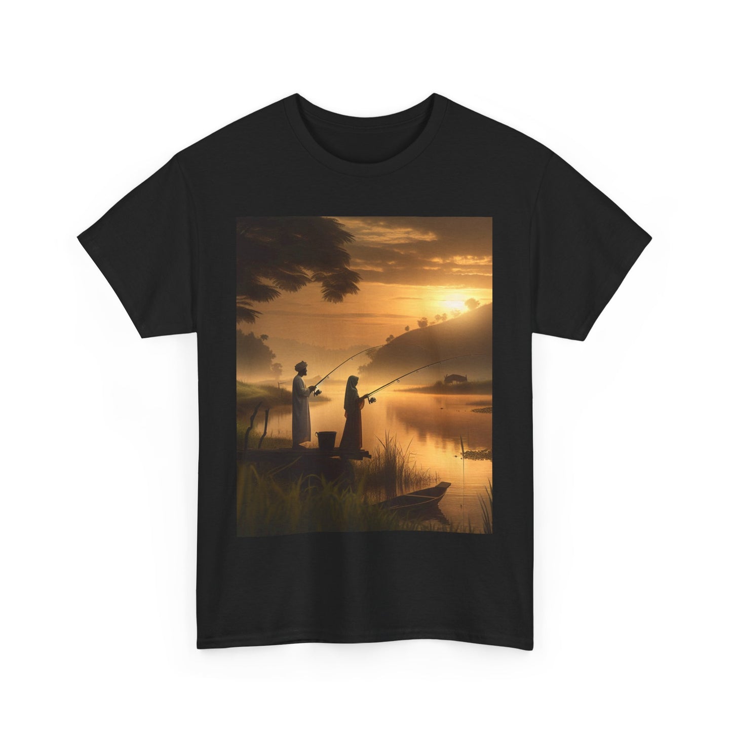 Fishing Women's Heavy Cotton Tee
