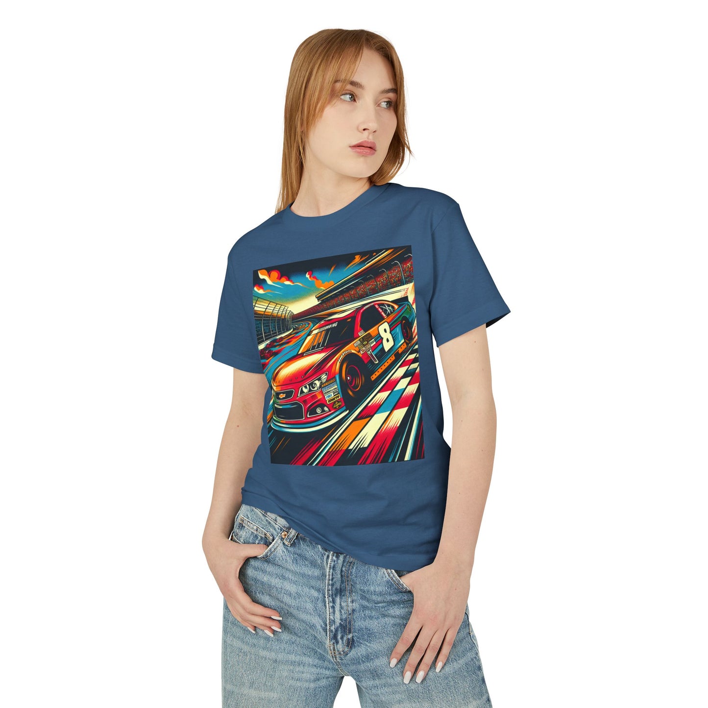 Nascar 22 Heavyweight Tee - Unisex Garment-Dyed Shirt