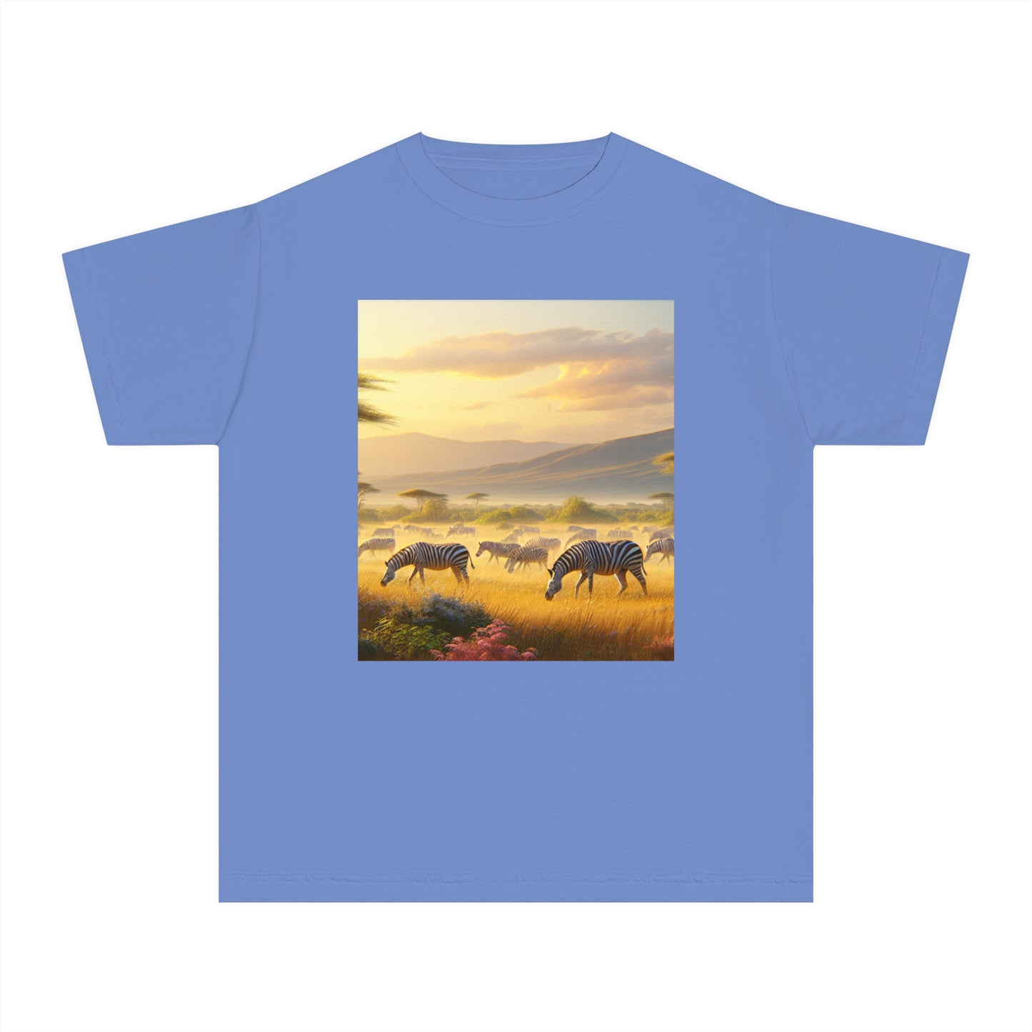 Zebras Youth Midweight Tee