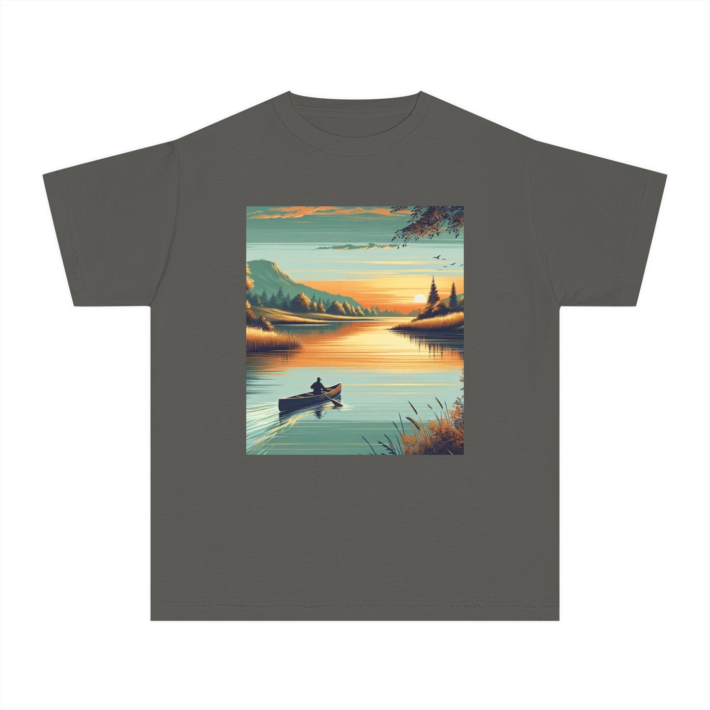 Canoeing Youth Midweight Tee