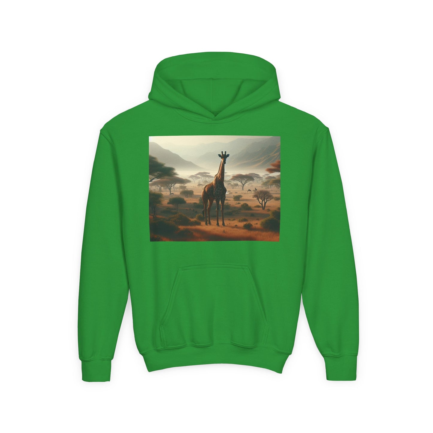 Giraffes Youth Hoodie - Heavy Blend Sweatshirt