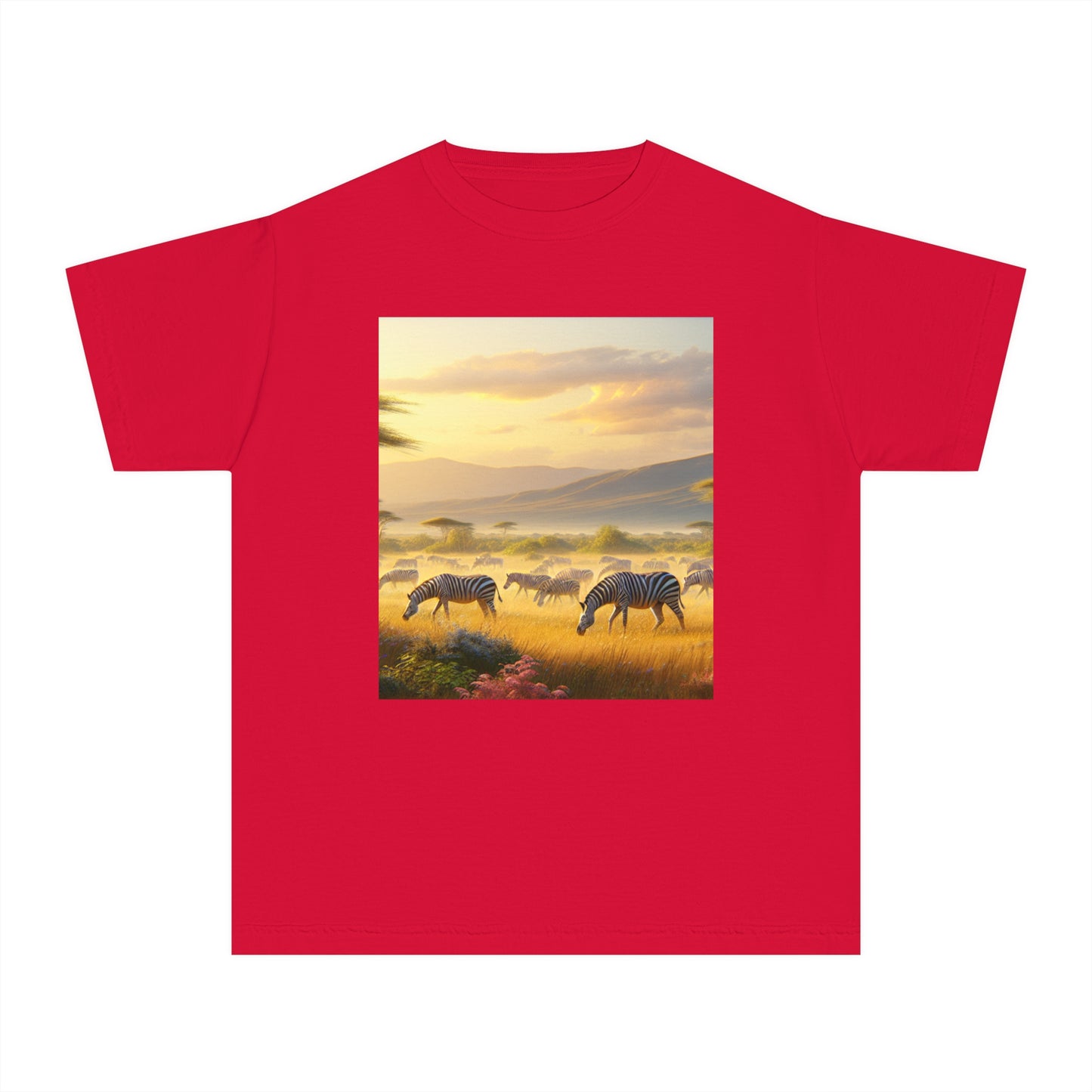 Zebras Youth Midweight Tee