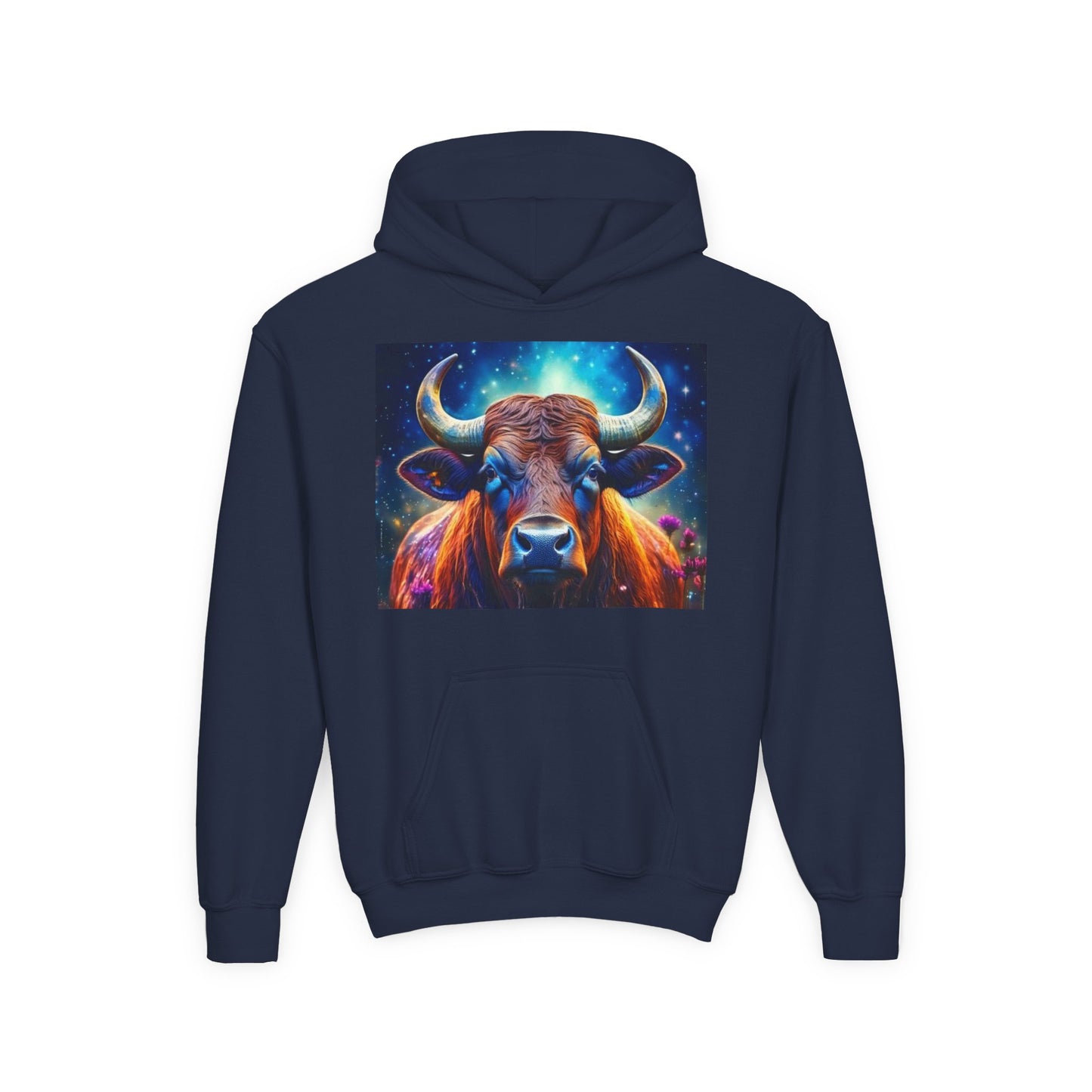 Taurus Youth Hoodie - Heavy Blend Sweatshirt