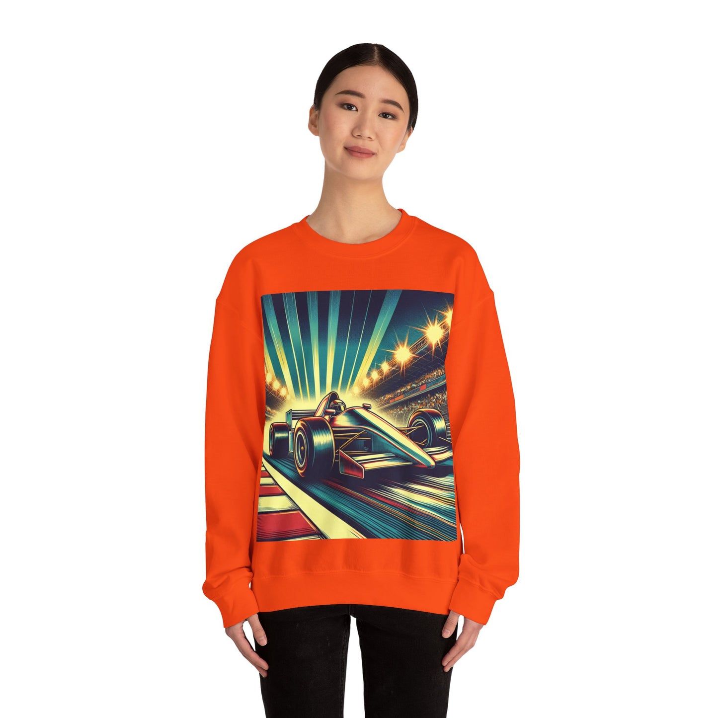 Race Car Crewneck Sweatshirt | Racing Apparel, Unisex Sweatshirt, F1 Gift, Motorsports Clothing, Car Enthusiasts Sweatshirt
